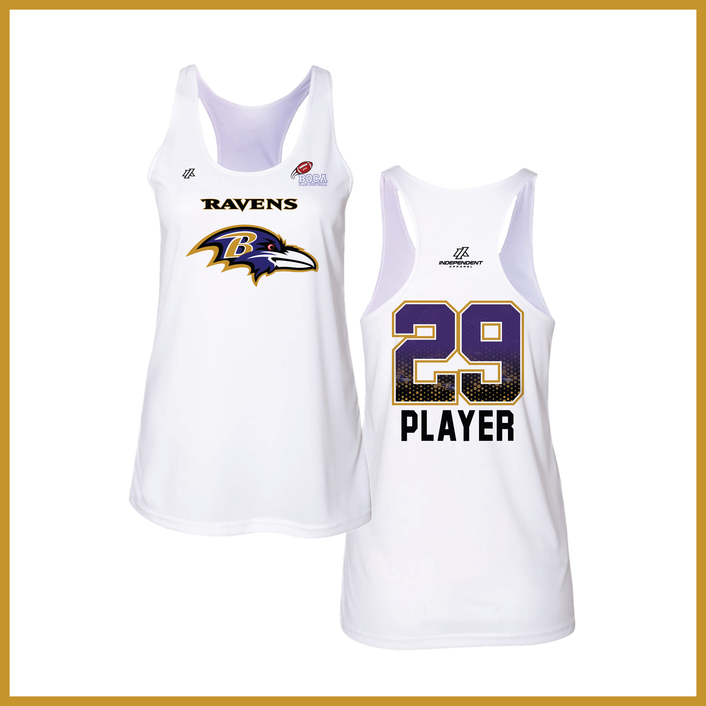 BFFC Fall '25 Ravens Mascot Women's Tank Top