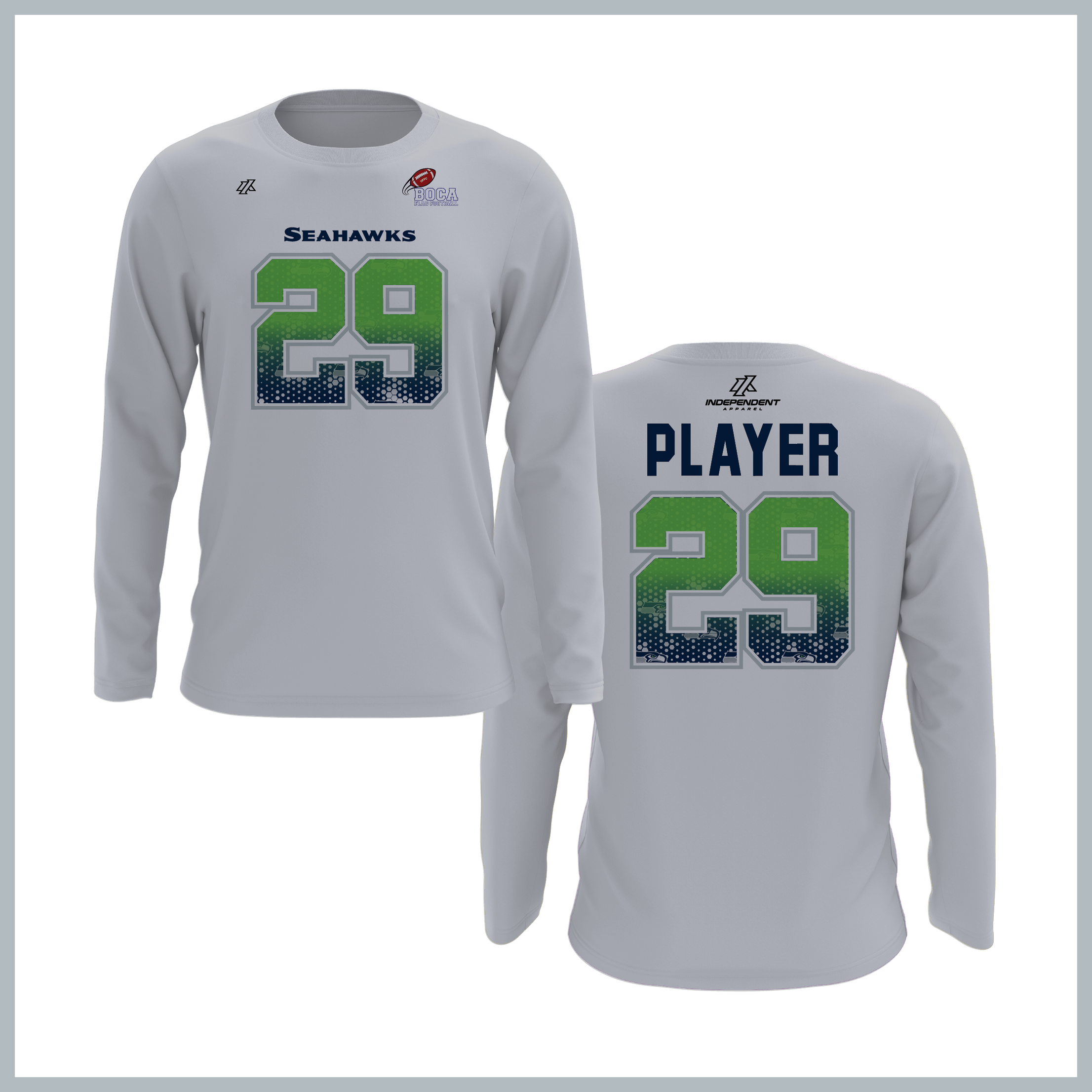 BFFC Fall '25 Seahawks Long Sleeve Shirt