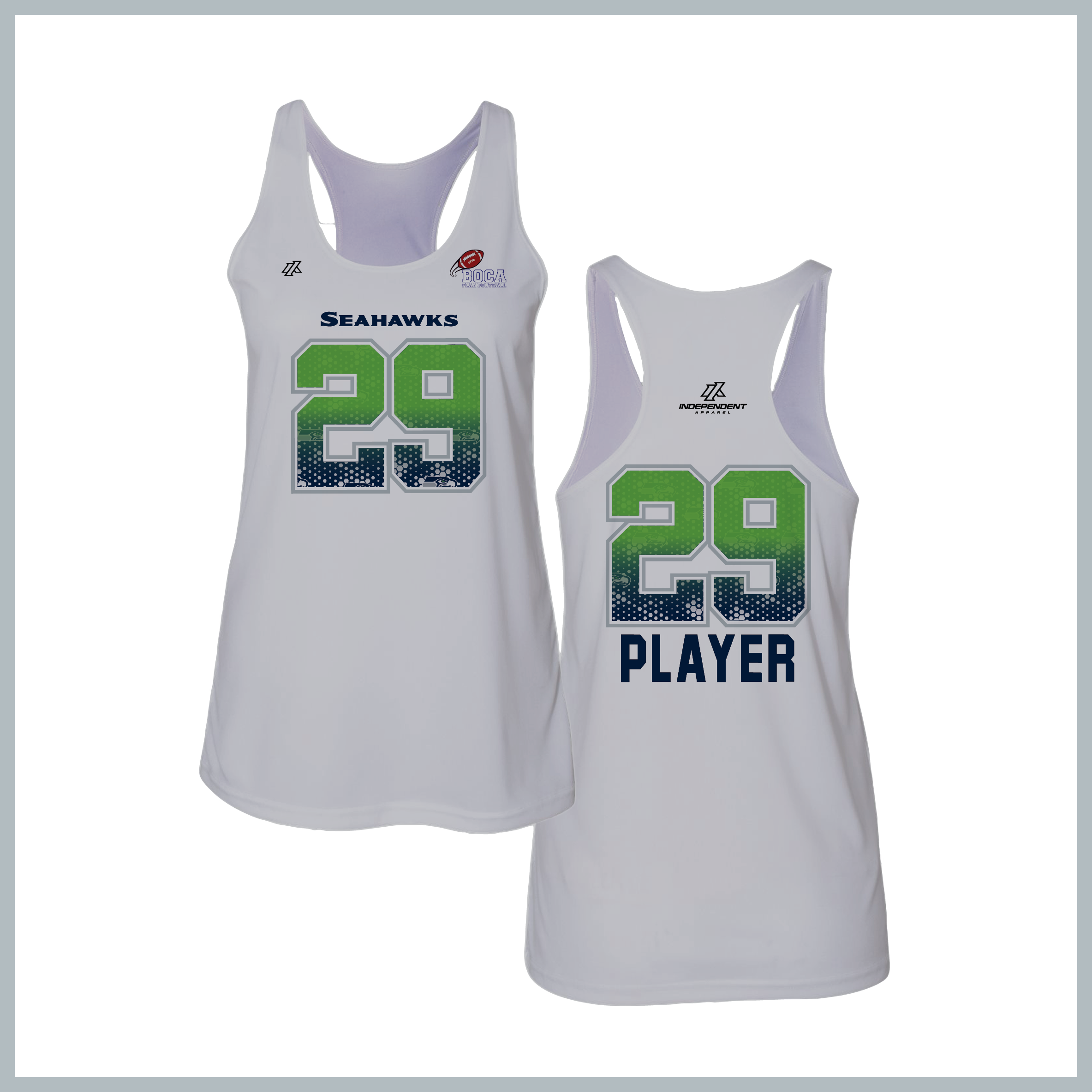 BFFC Fall '25 Seahawks Mascot Women's Tank Top