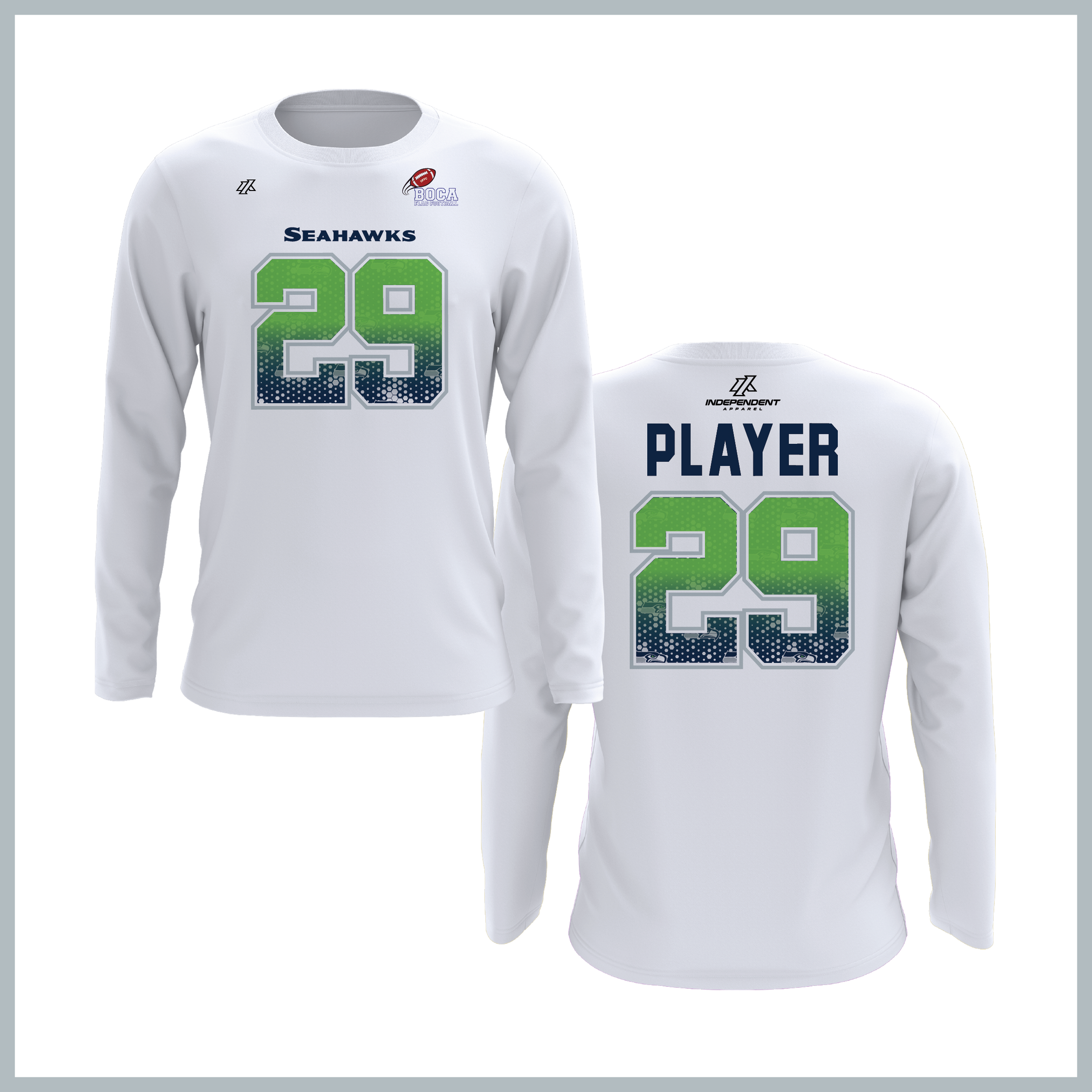 BFFC Fall '25 Seahawks Long Sleeve Shirt