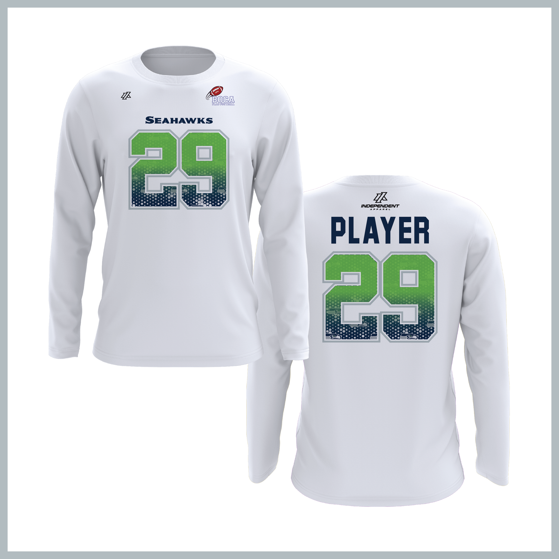 BFFC Fall '25 Seahawks Long Sleeve Shirt