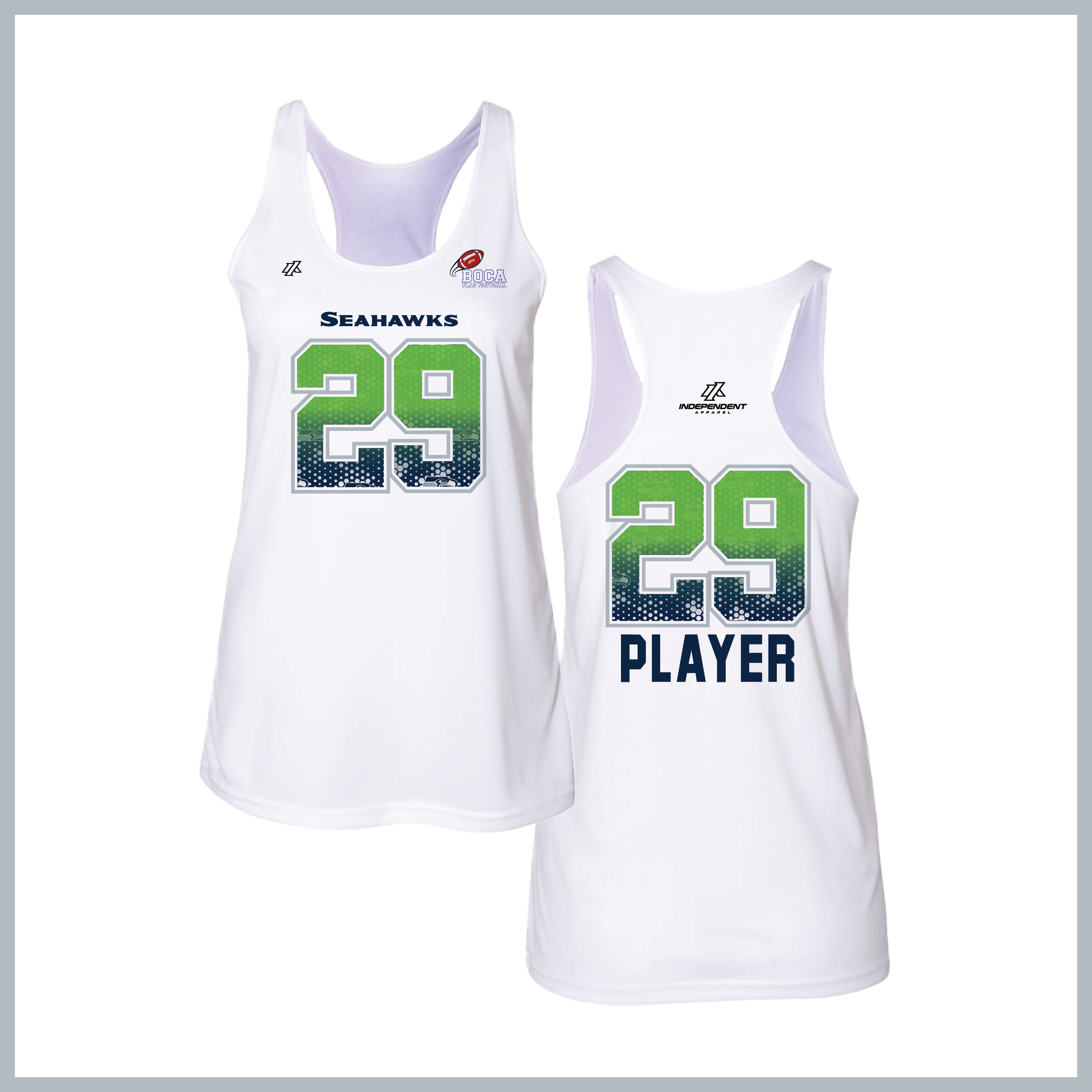 BFFC Fall '25 Seahawks Mascot Women's Tank Top