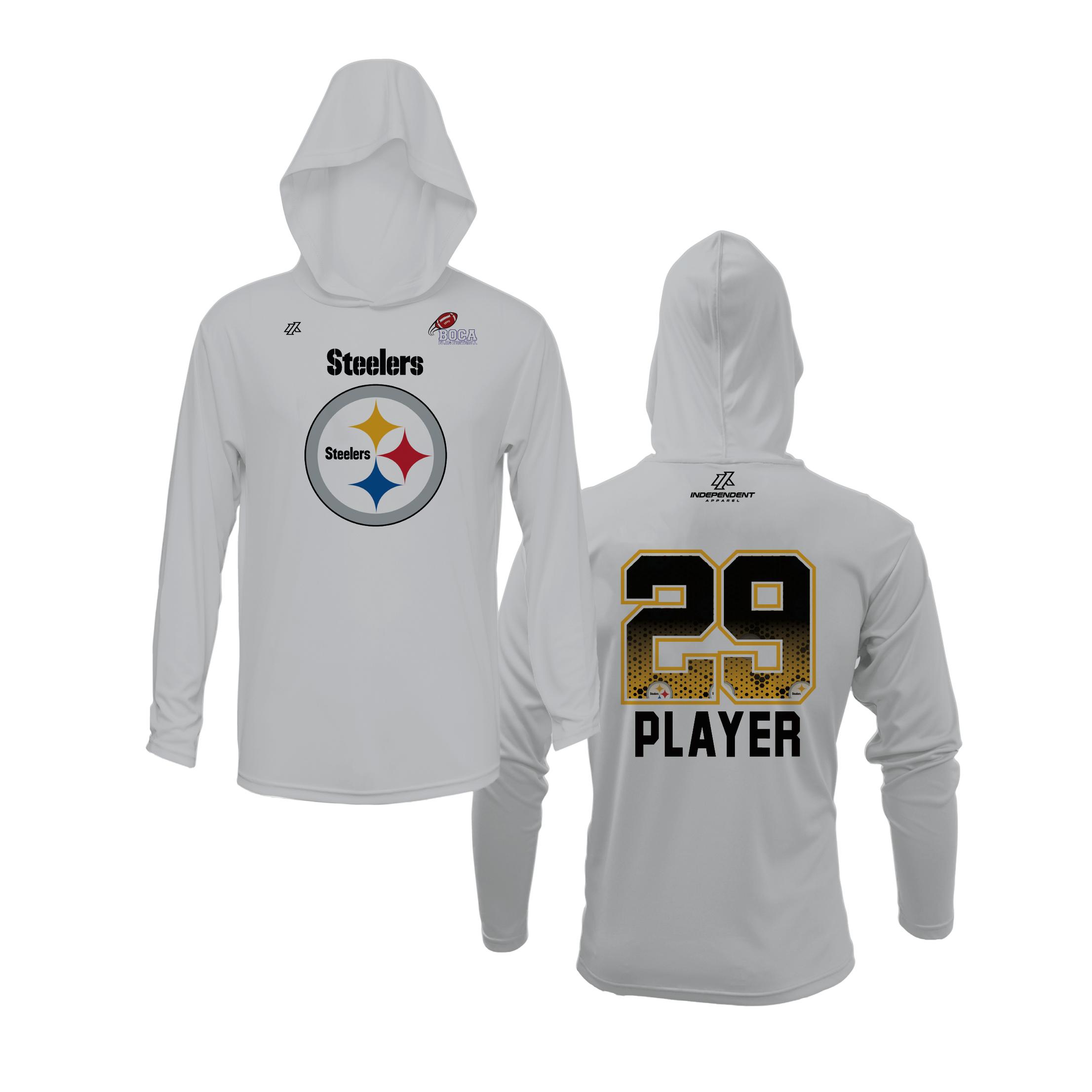 BFFC Fall '25 Steelers Logo Lightweight Hoodie
