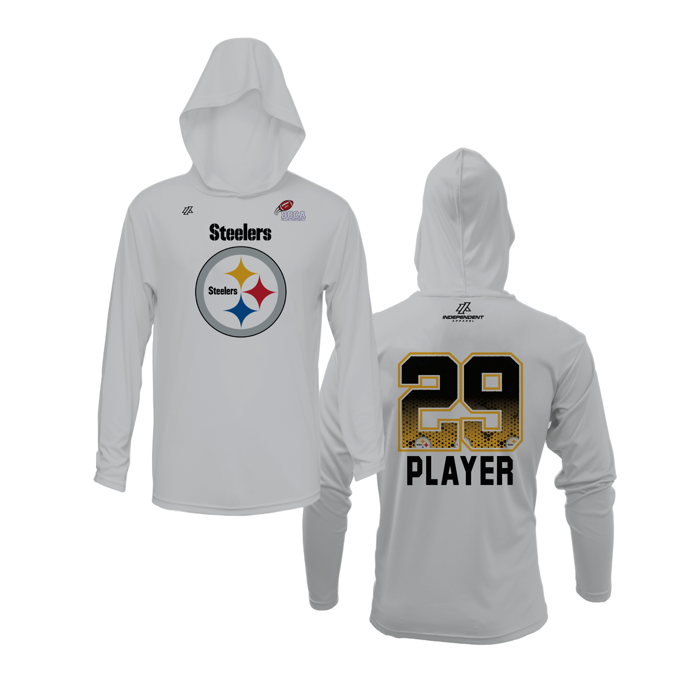 BFFC Fall '25 Steelers Logo Lightweight Hoodie