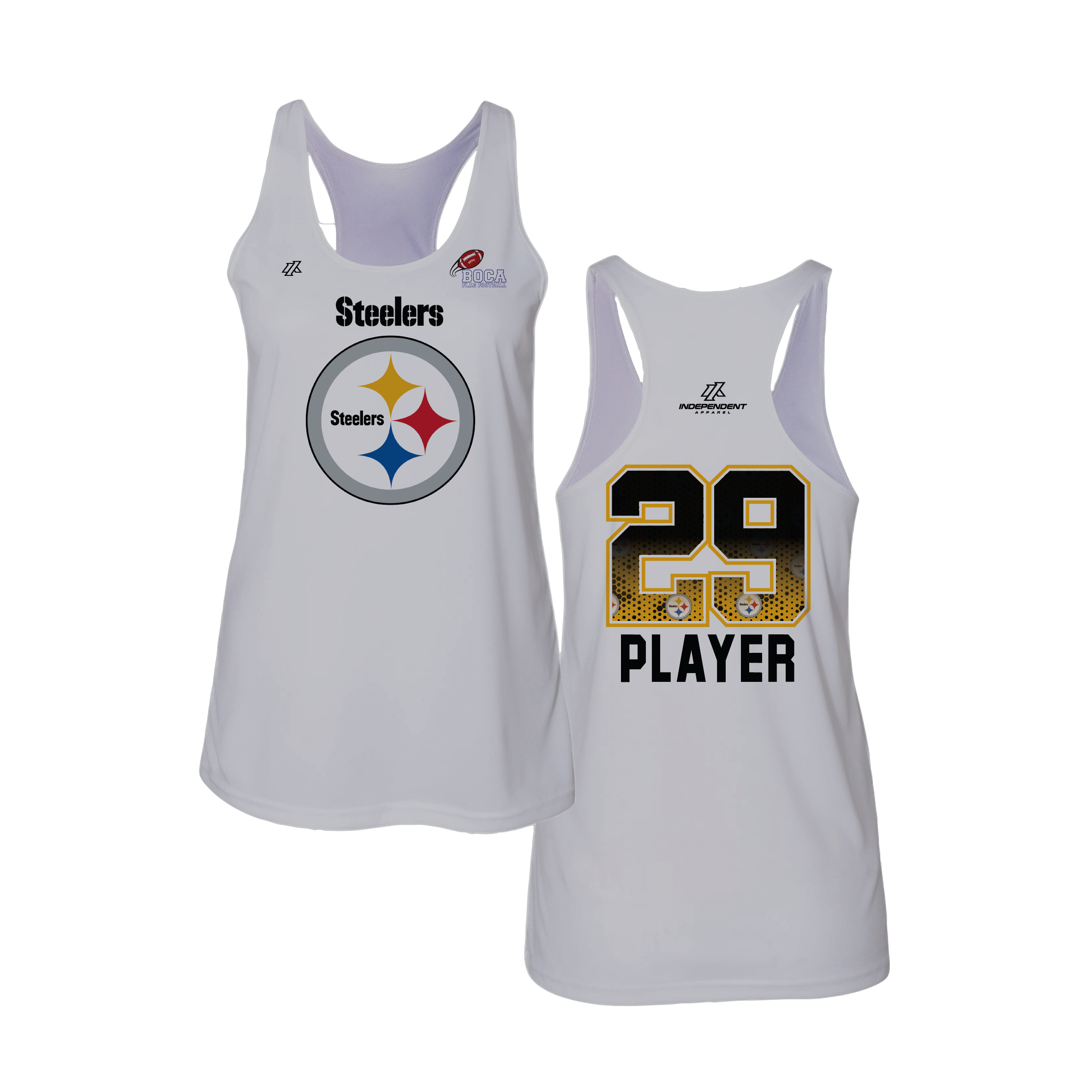BFFC Fall '25 Steelers Logo Women's Tank Top