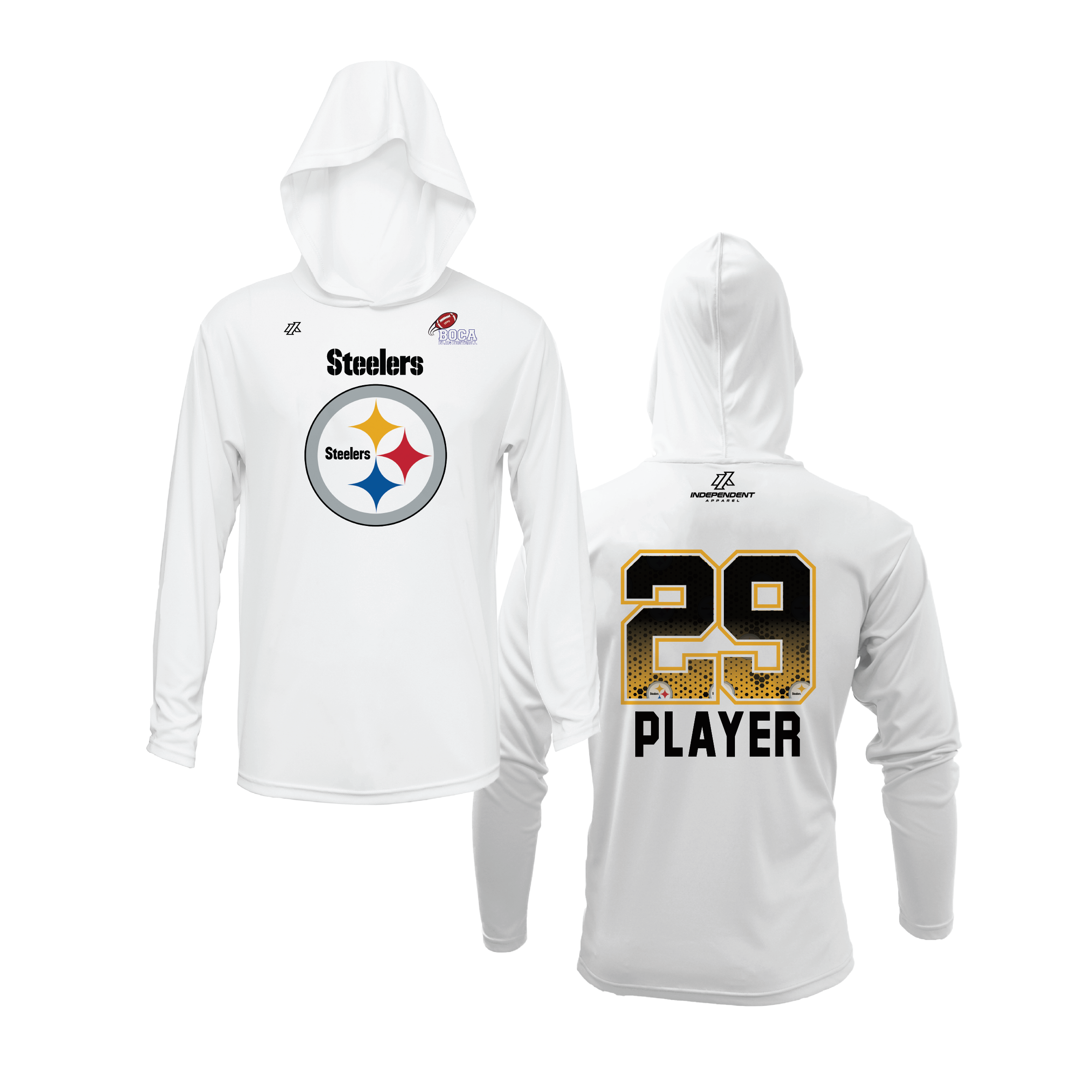 BFFC Fall '25 Steelers Logo Lightweight Hoodie