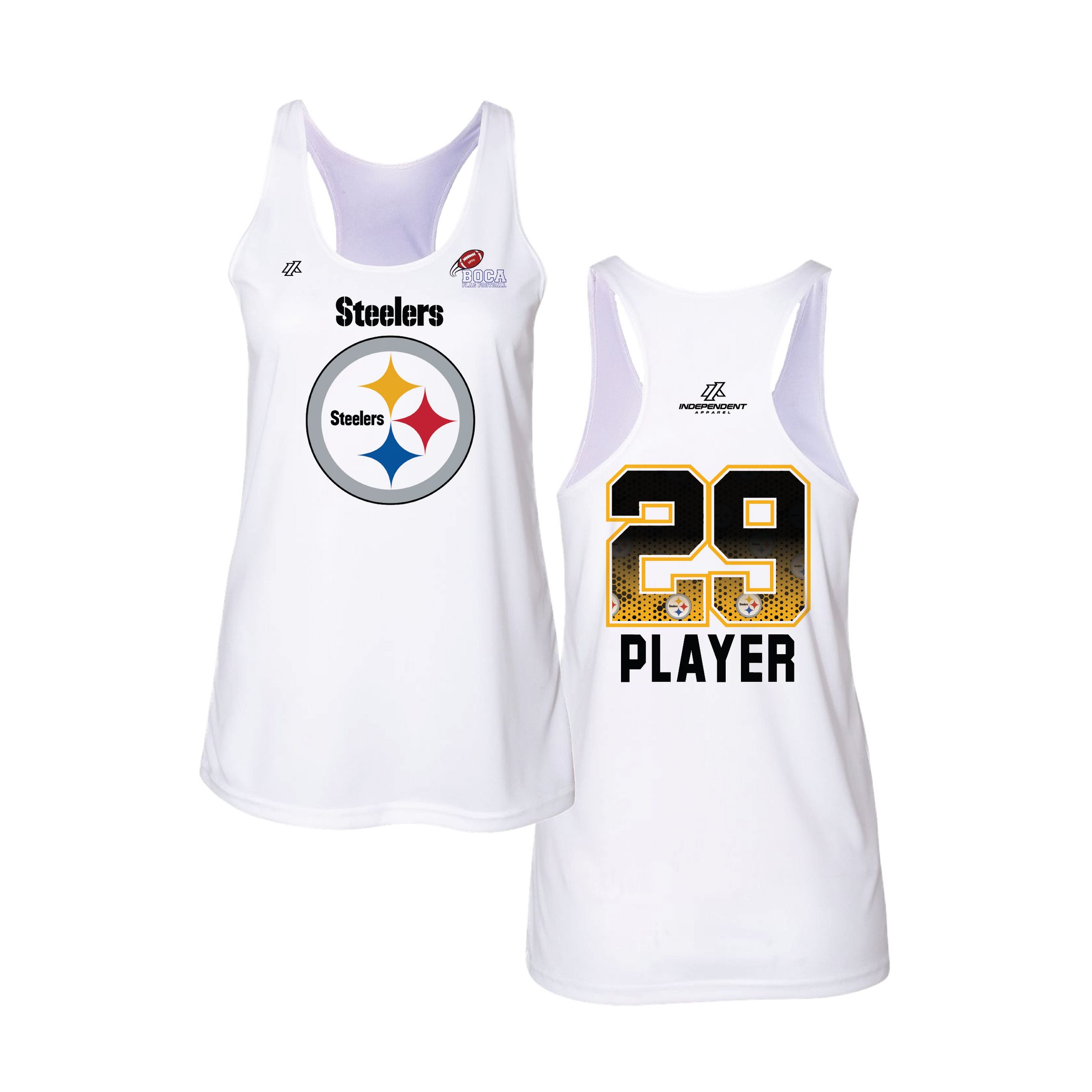 BFFC Fall '25 Steelers Logo Women's Tank Top