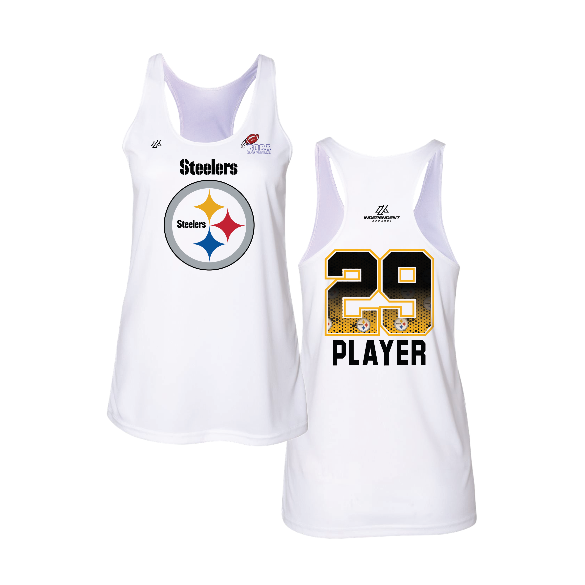 BFFC Fall '25 Steelers Logo Women's Tank Top
