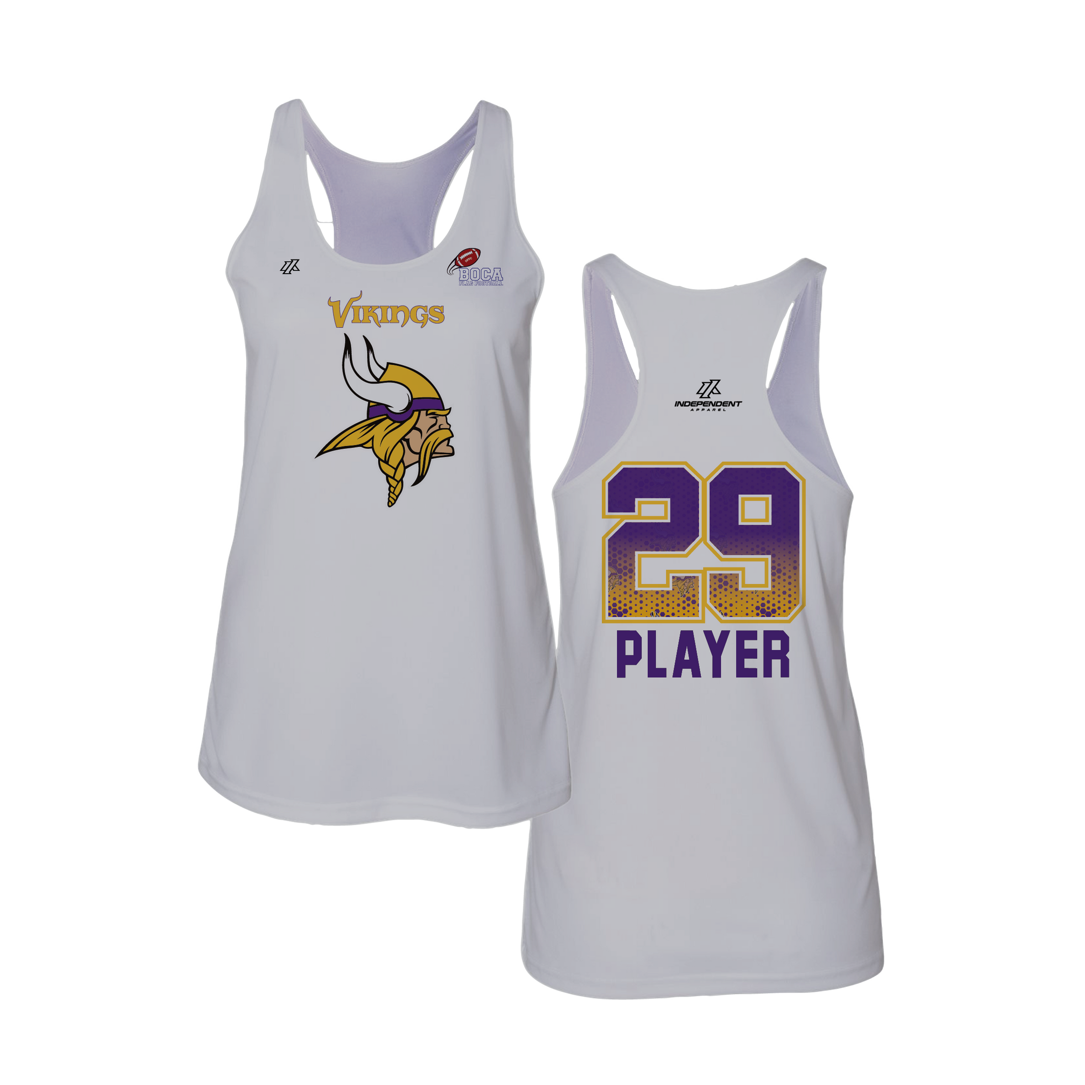 BFFC Fall '25 Vikings Mascot Women's Tank Top