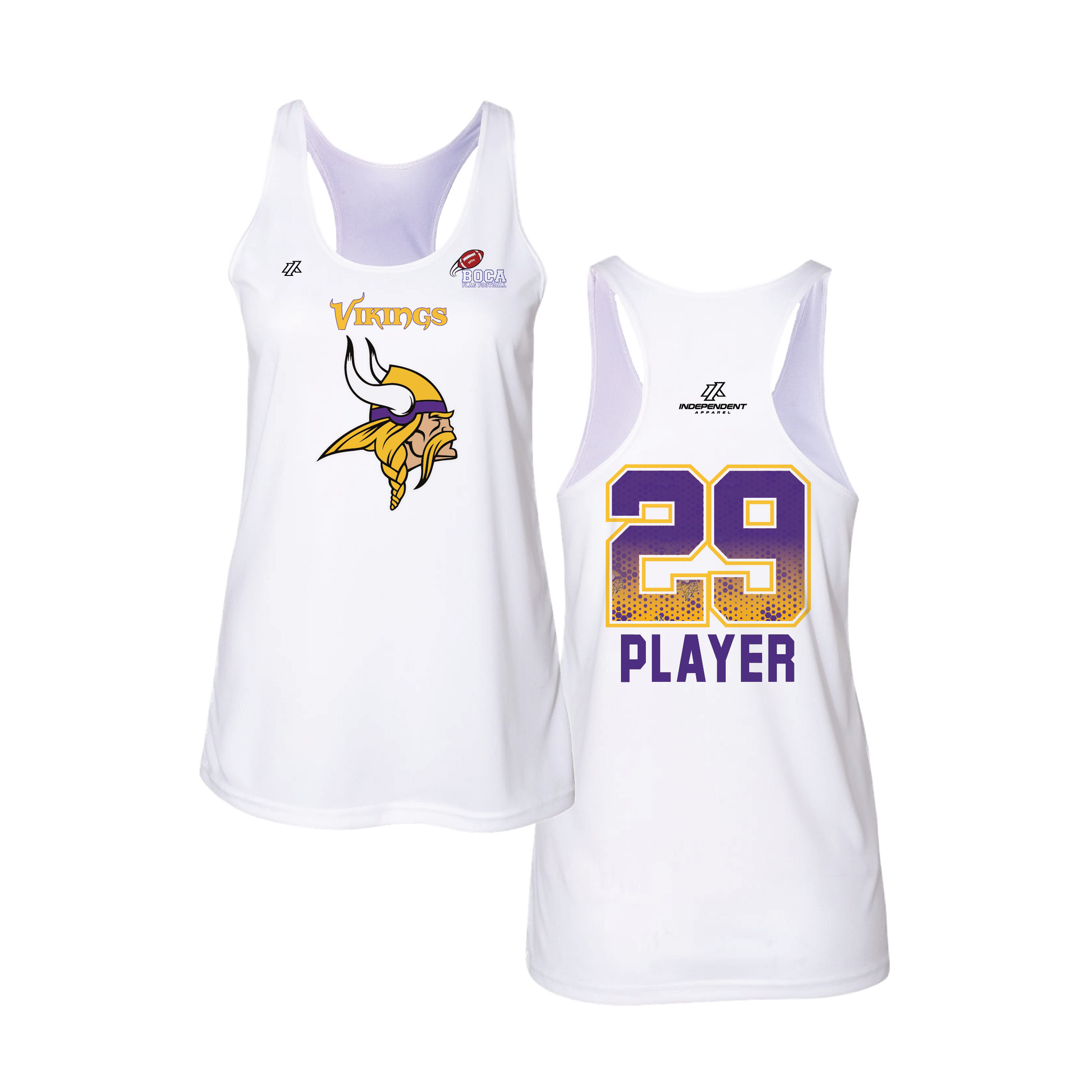 BFFC Fall '25 Vikings Mascot Women's Tank Top