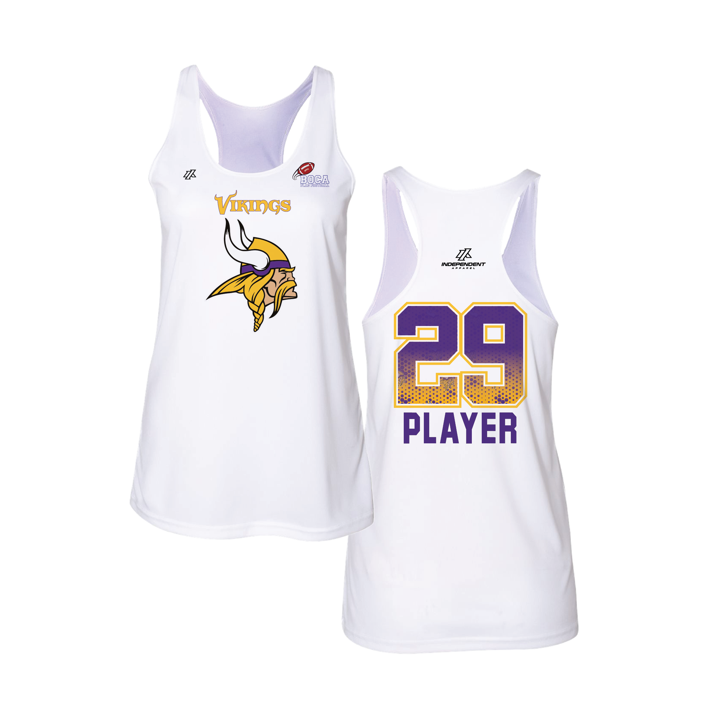 BFFC Fall '25 Vikings Mascot Women's Tank Top