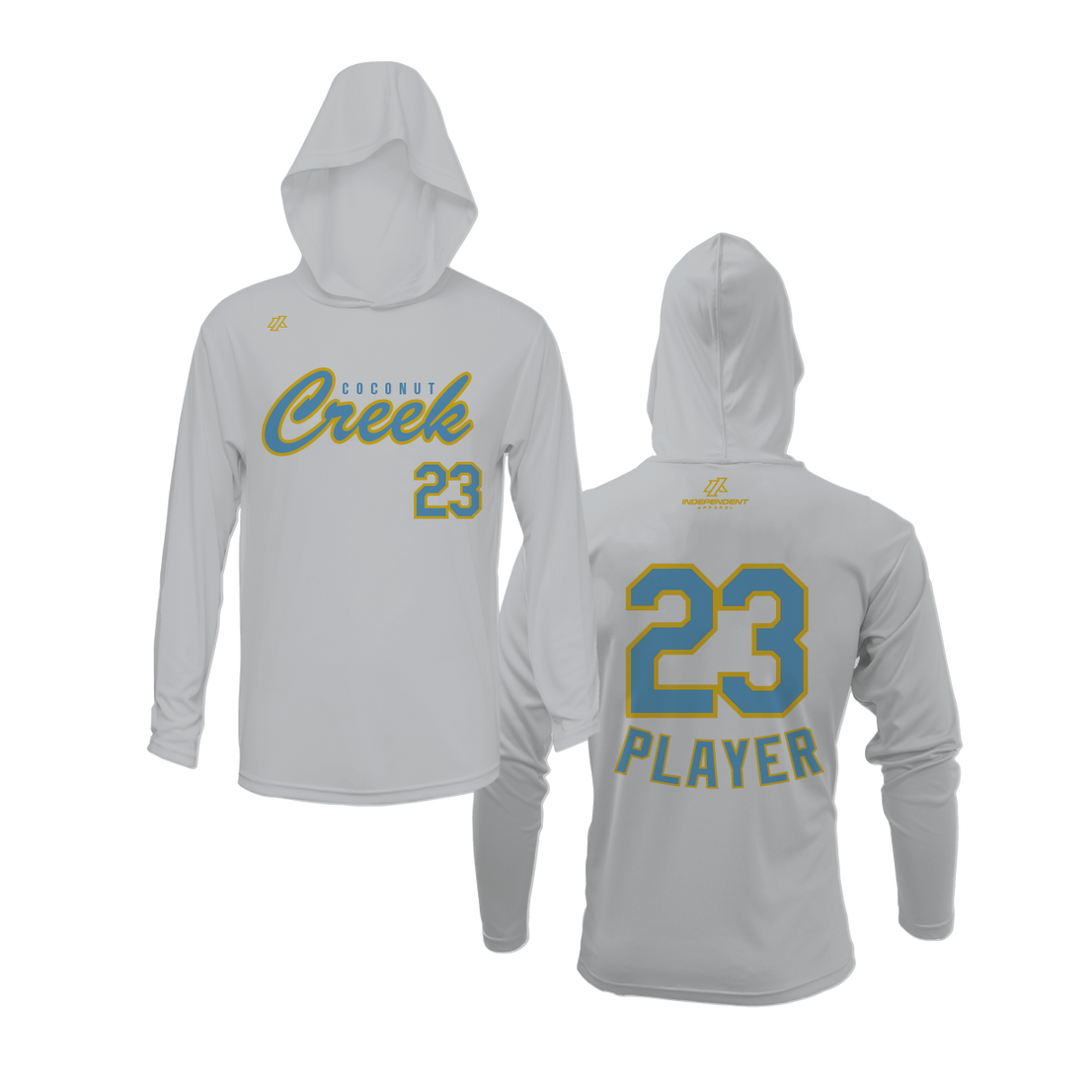 CCLL Captains Creek Logo Lightweight Hoodie