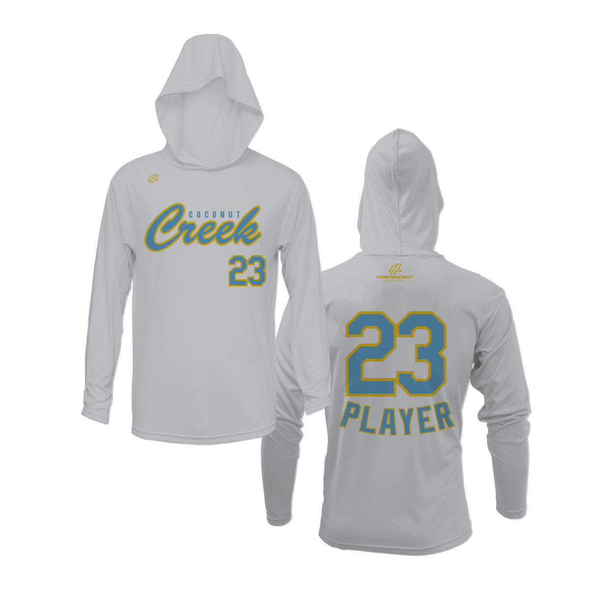 CCLL Captains Creek Logo Lightweight Hoodie