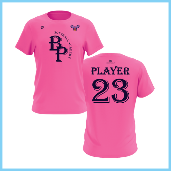 BP Softball Academy Logo Short Sleeve Shirt - Owls