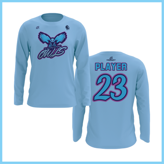 BP Owls Logo Long Sleeve Shirt