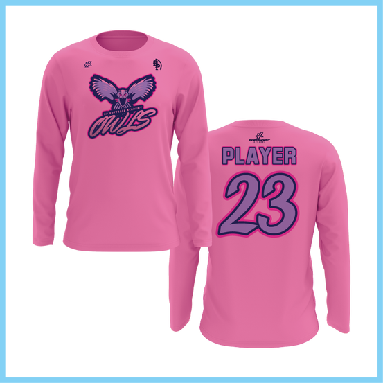 BP Owls Logo Long Sleeve Shirt