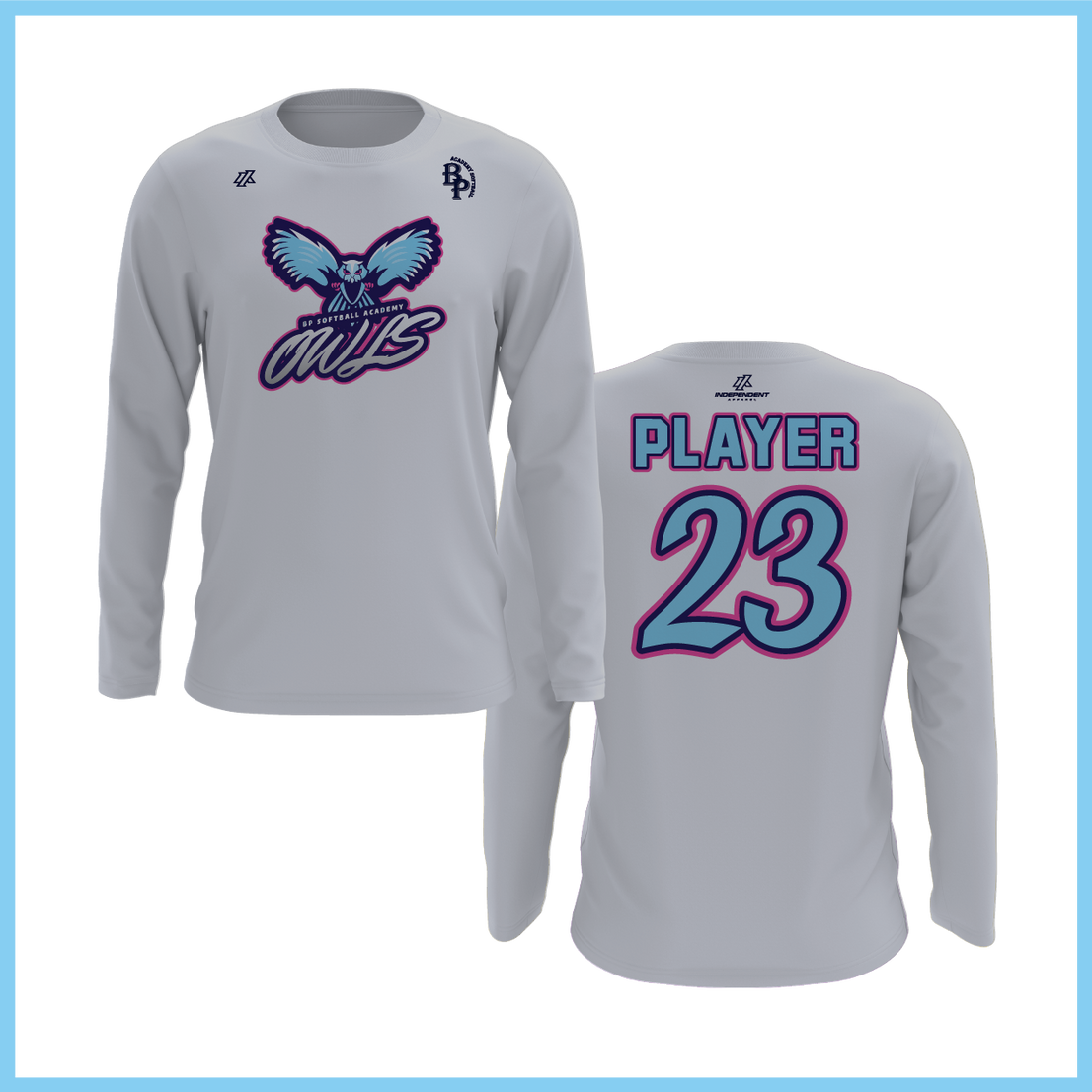 BP Owls Logo Long Sleeve Shirt