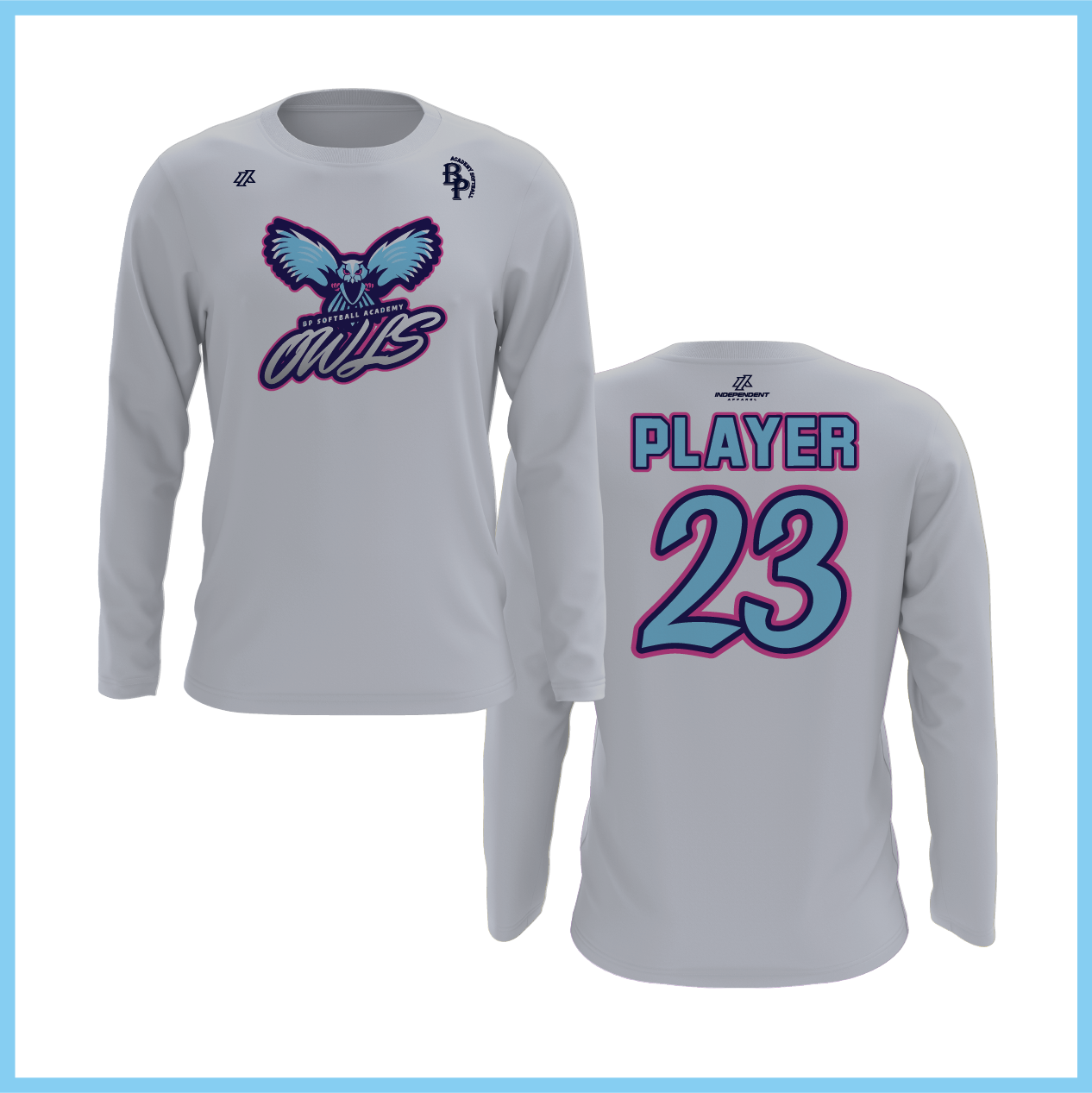 BP Owls Logo Long Sleeve Shirt