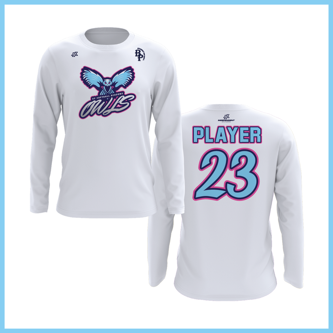 BP Owls Logo Long Sleeve Shirt