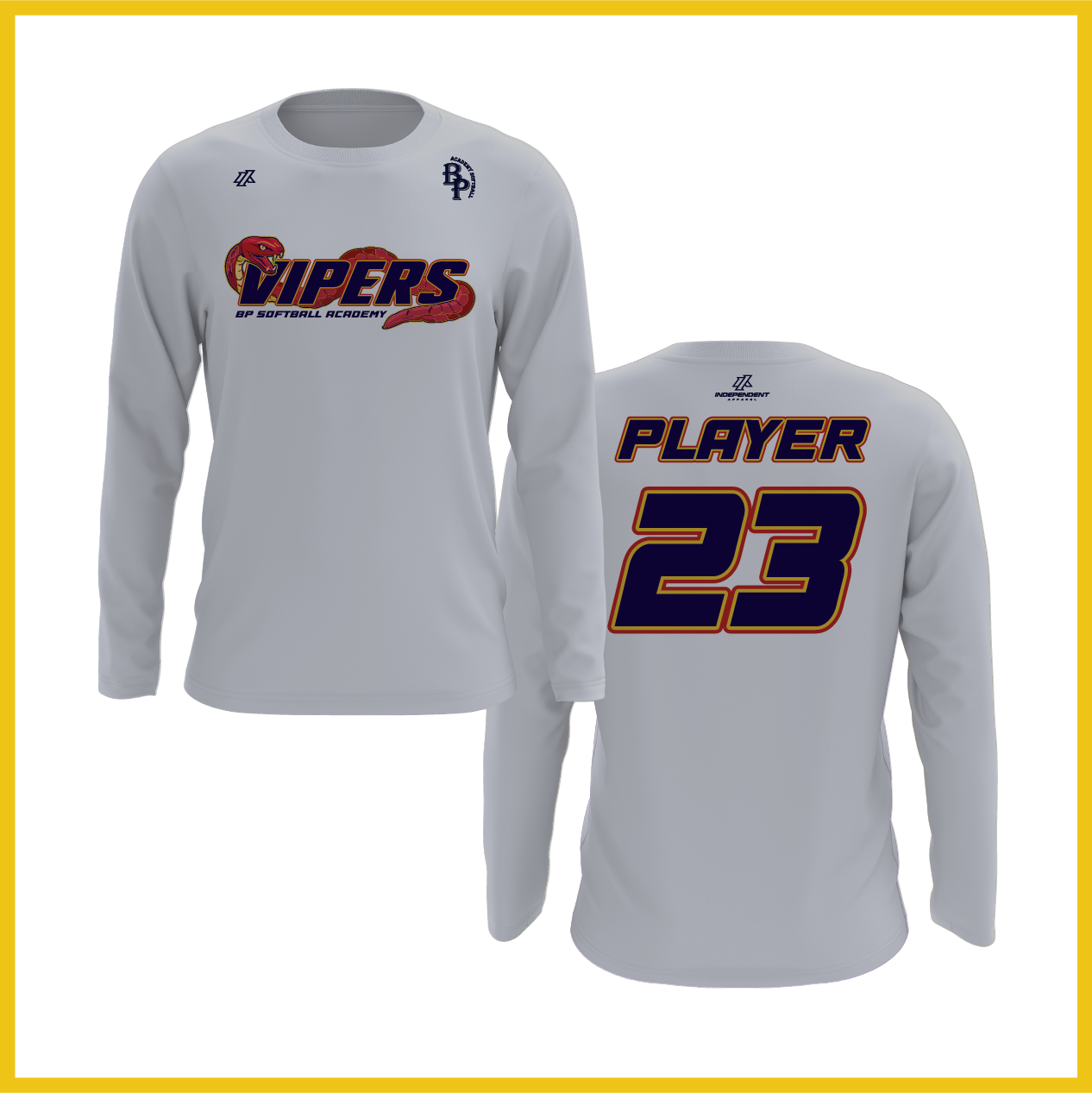 BP Vipers Logo Long Sleeve Shirt
