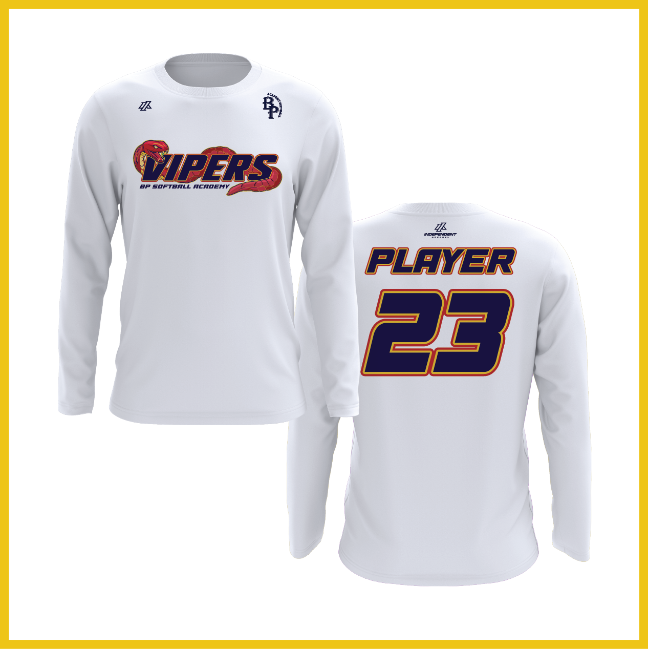 BP Vipers Logo Long Sleeve Shirt
