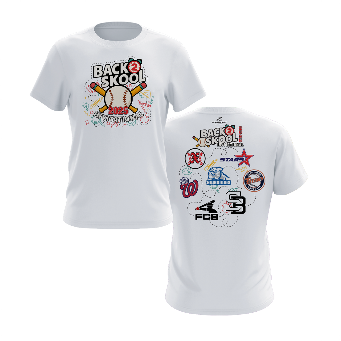 Back 2 Skool Invitational 2025 Special Edition Tournament Shirt