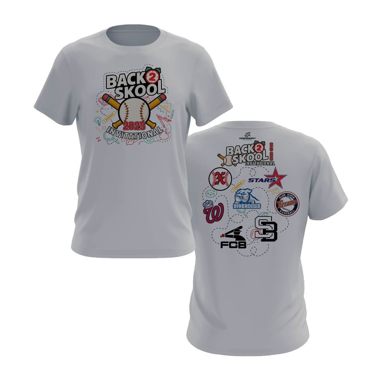 Back 2 Skool Invitational 2025 Special Edition Tournament Shirt