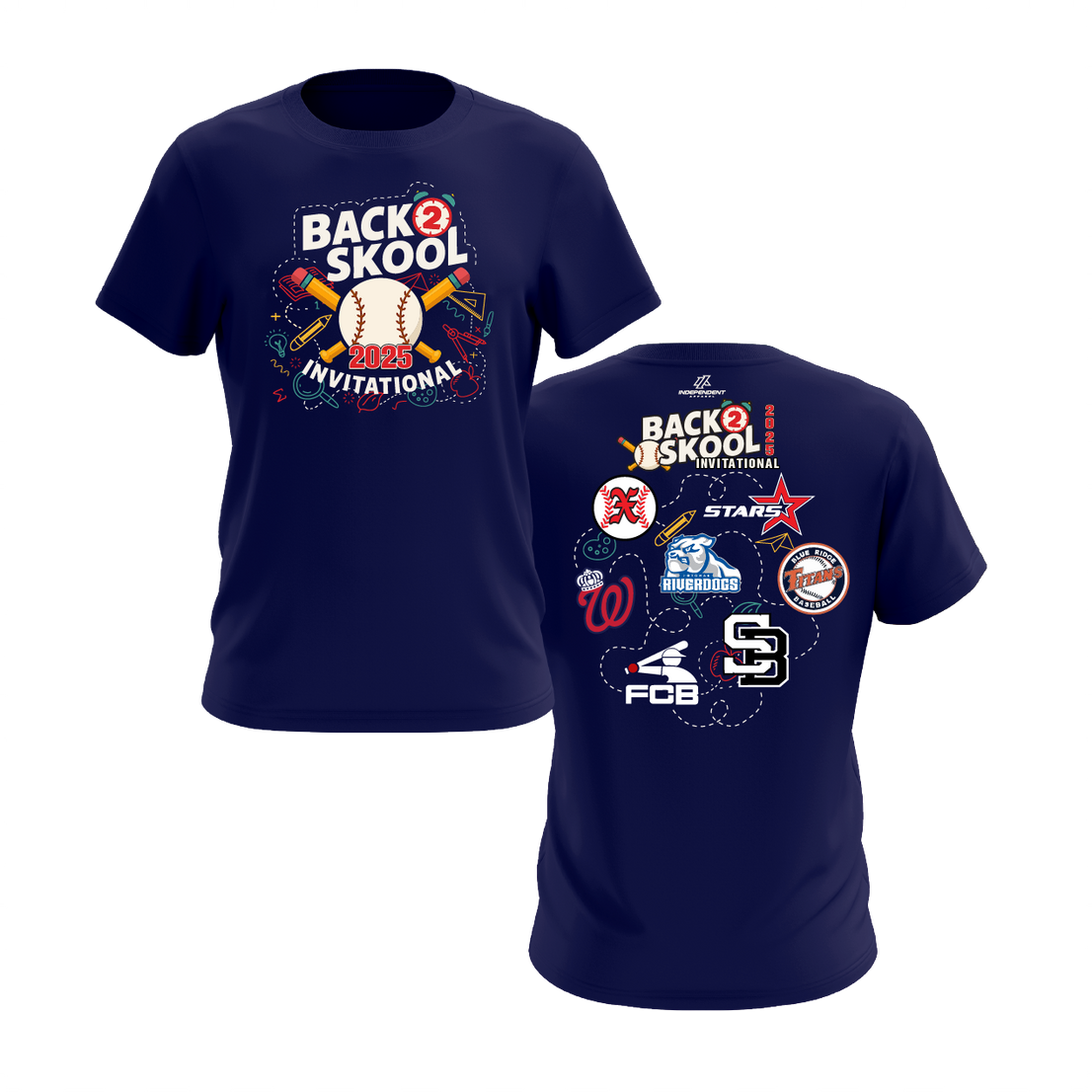 Back 2 Skool Invitational 2025 Special Edition Tournament Shirt