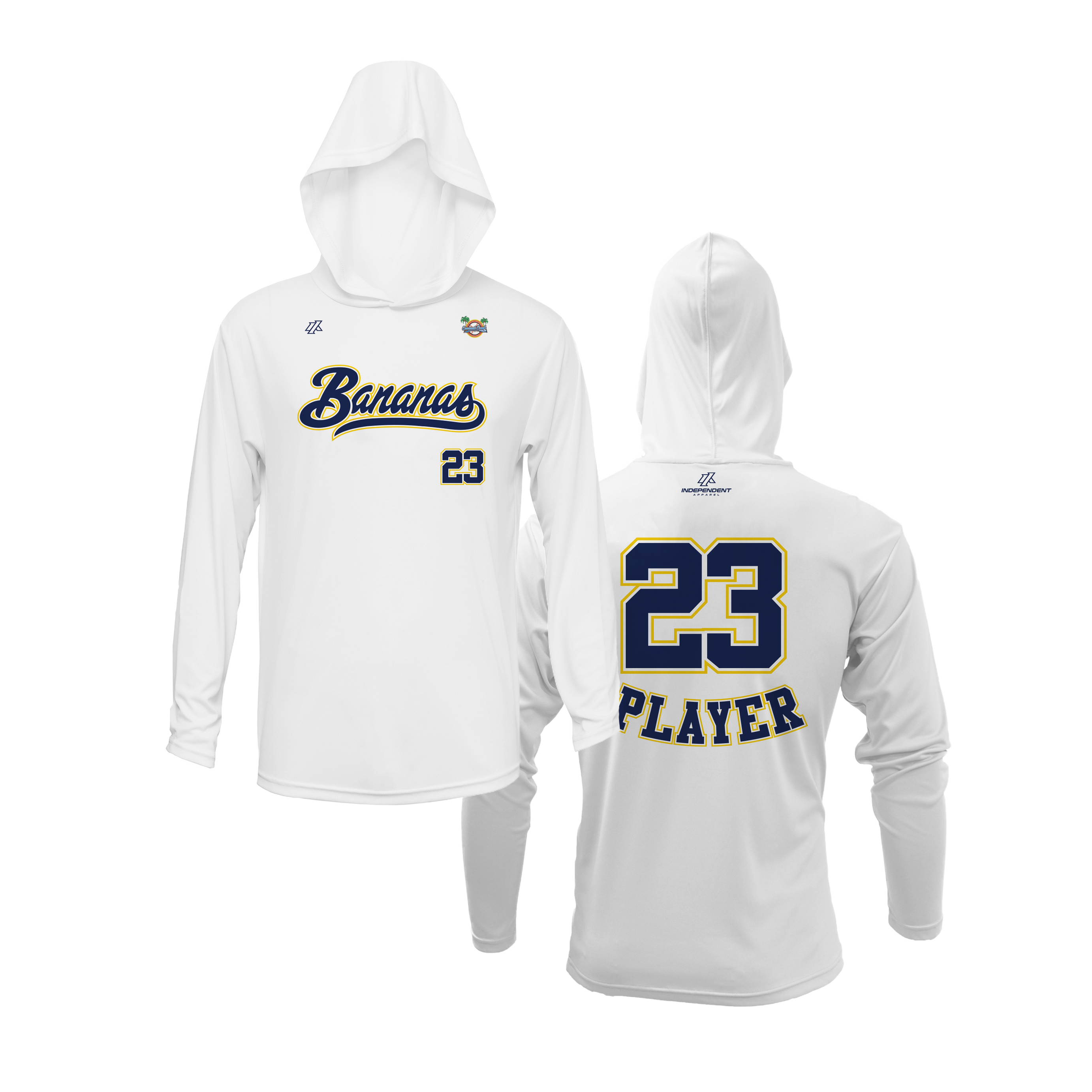 CCLL Bananas Script Lightweight Hoodie