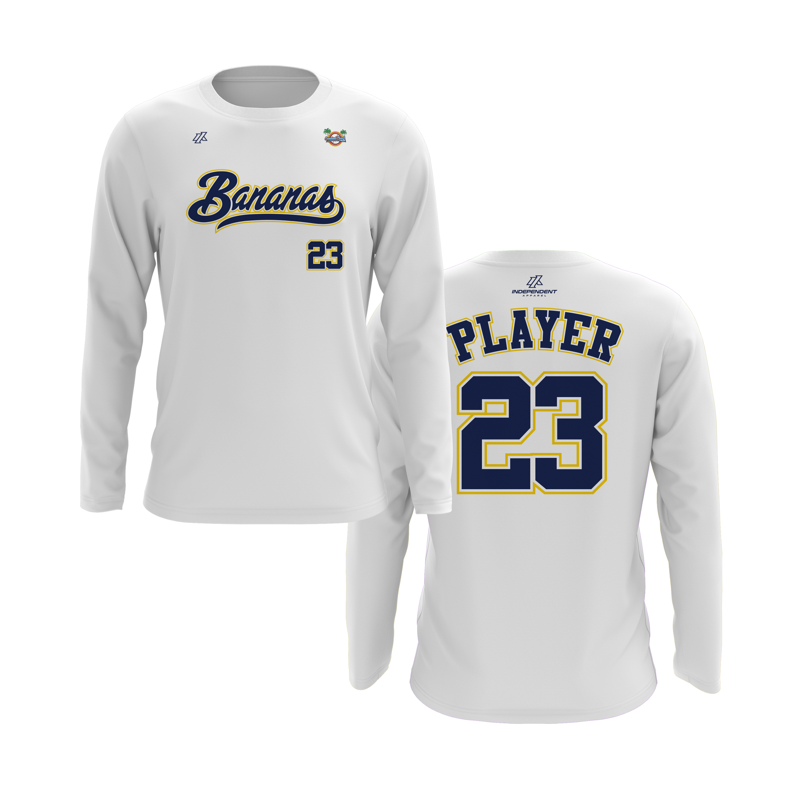 CCLL Bananas Script Logo Long Sleeve Shirt