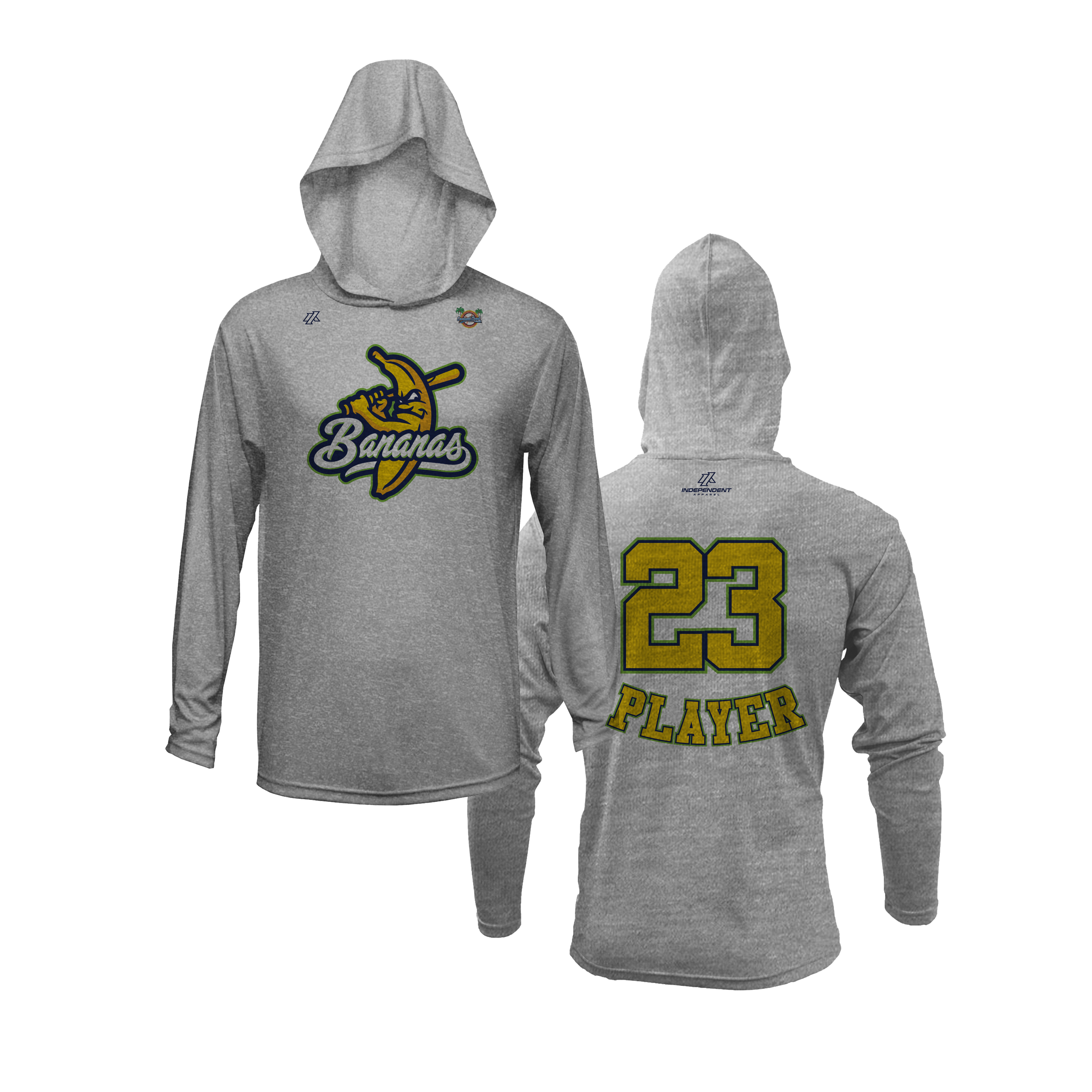 CCLL Bananas Mascot Lightweight Hoodie