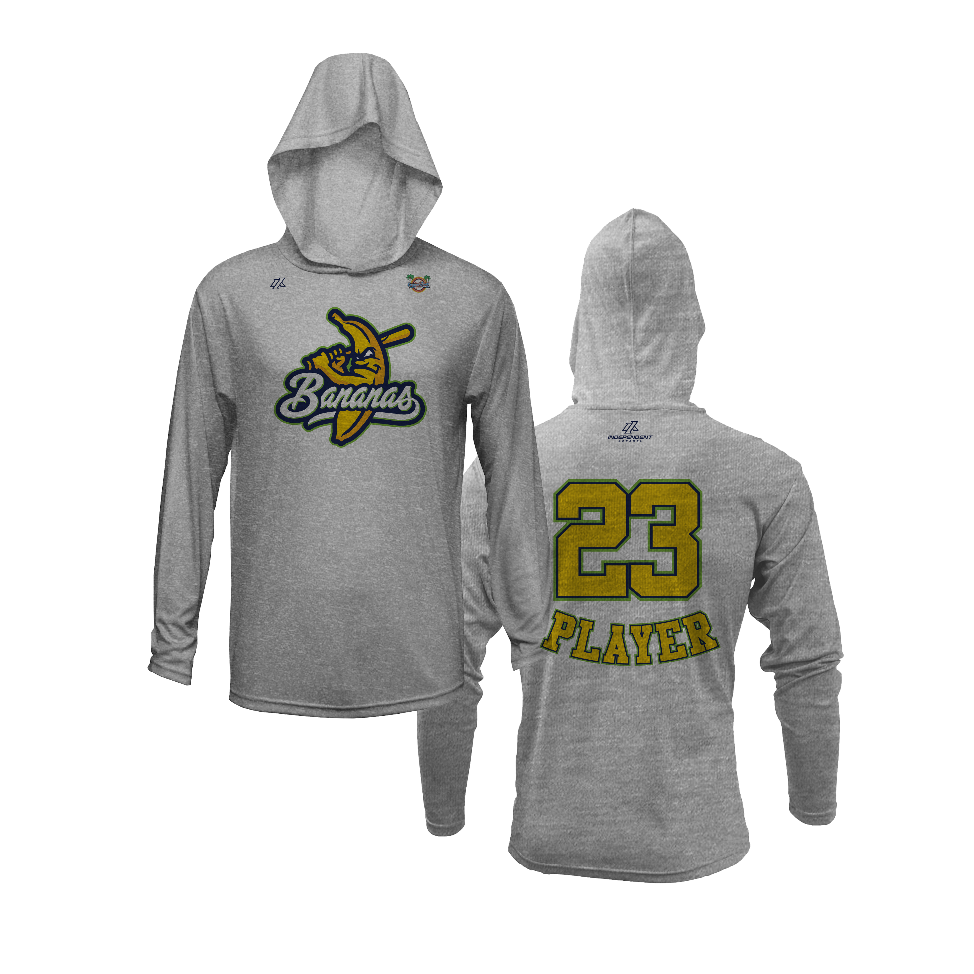 CCLL Bananas Mascot Lightweight Hoodie