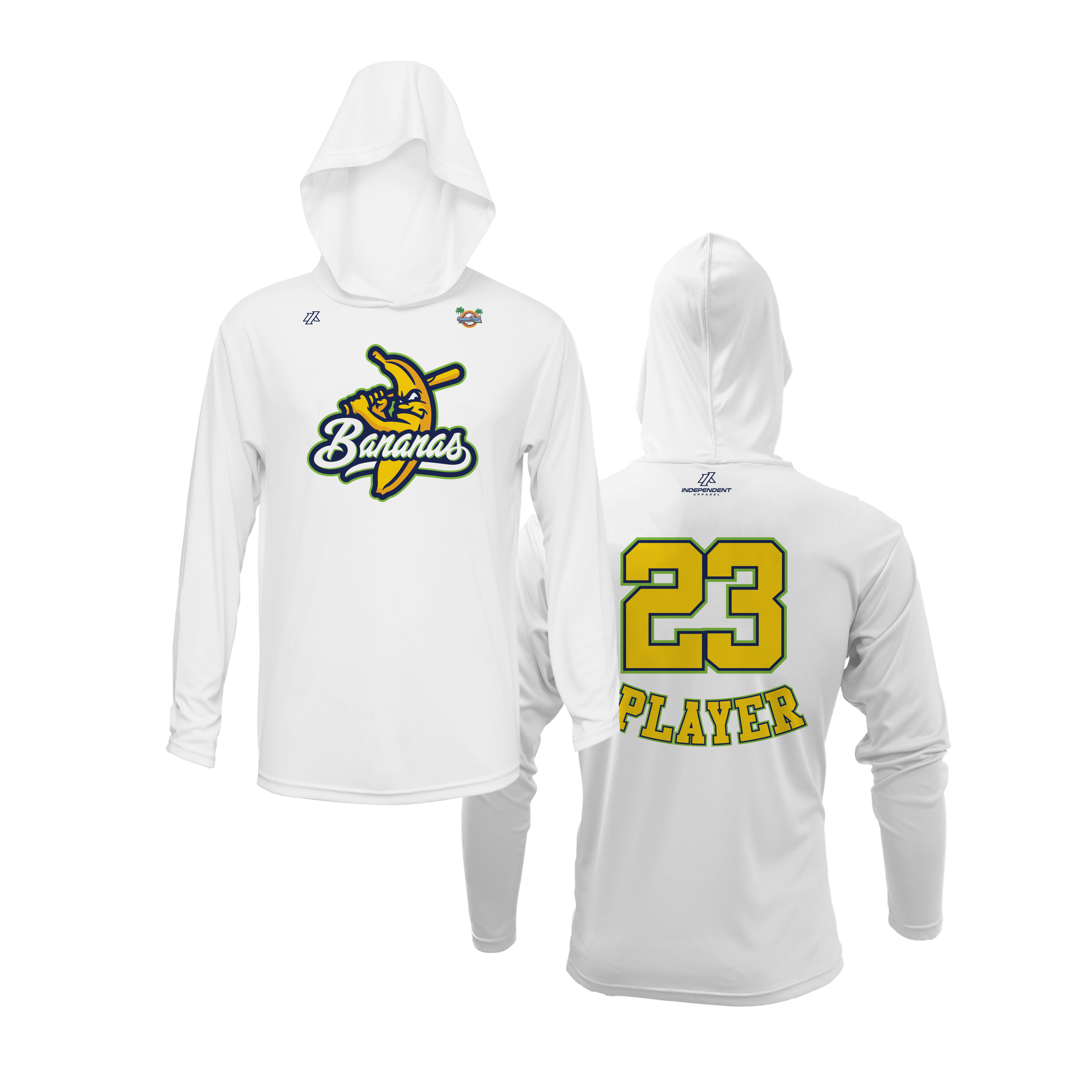 CCLL Bananas Mascot Lightweight Hoodie
