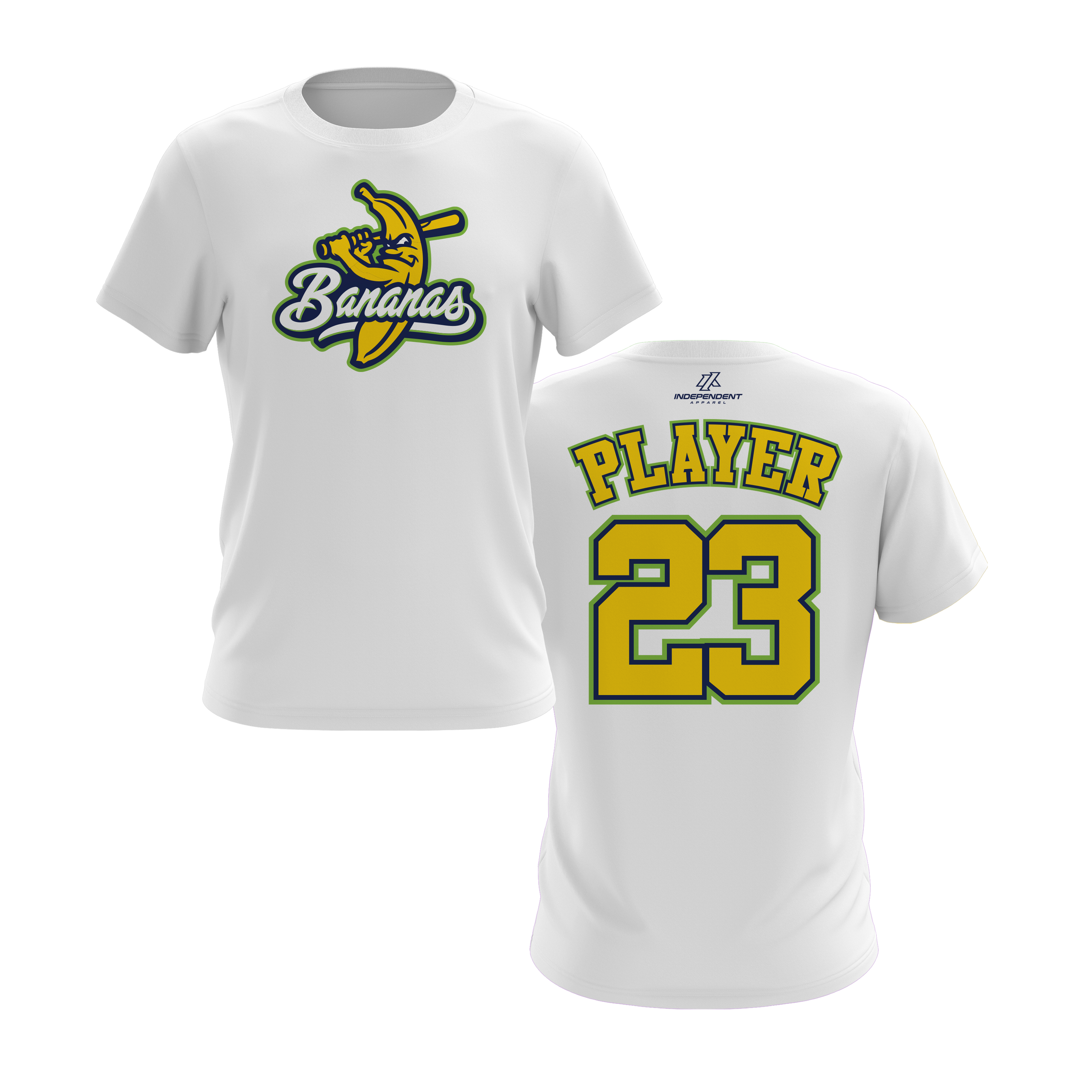 CCLL Bananas Mascot Short Sleeve Shirt