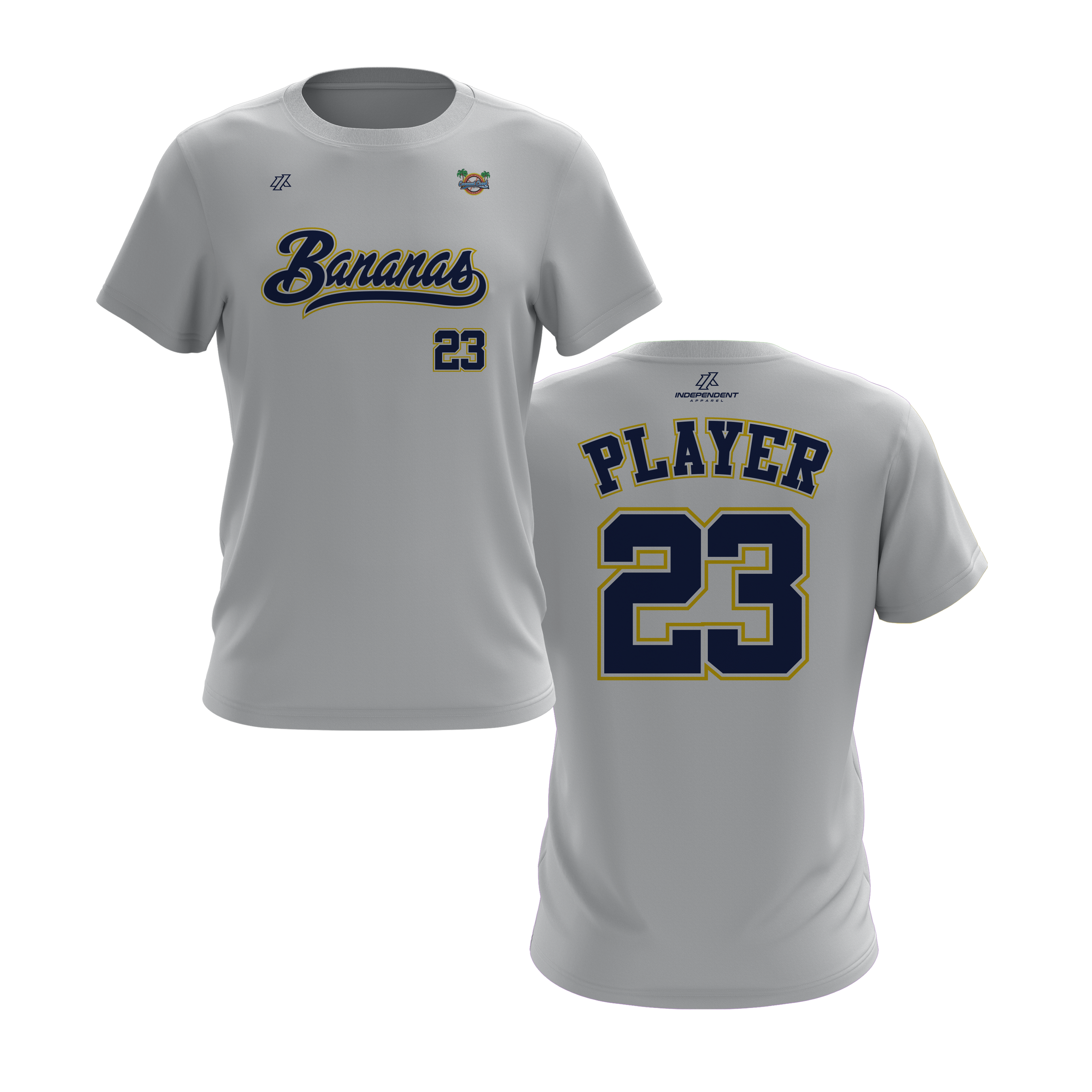 CCLL Bananas Script Logo Short Sleeve Shirt