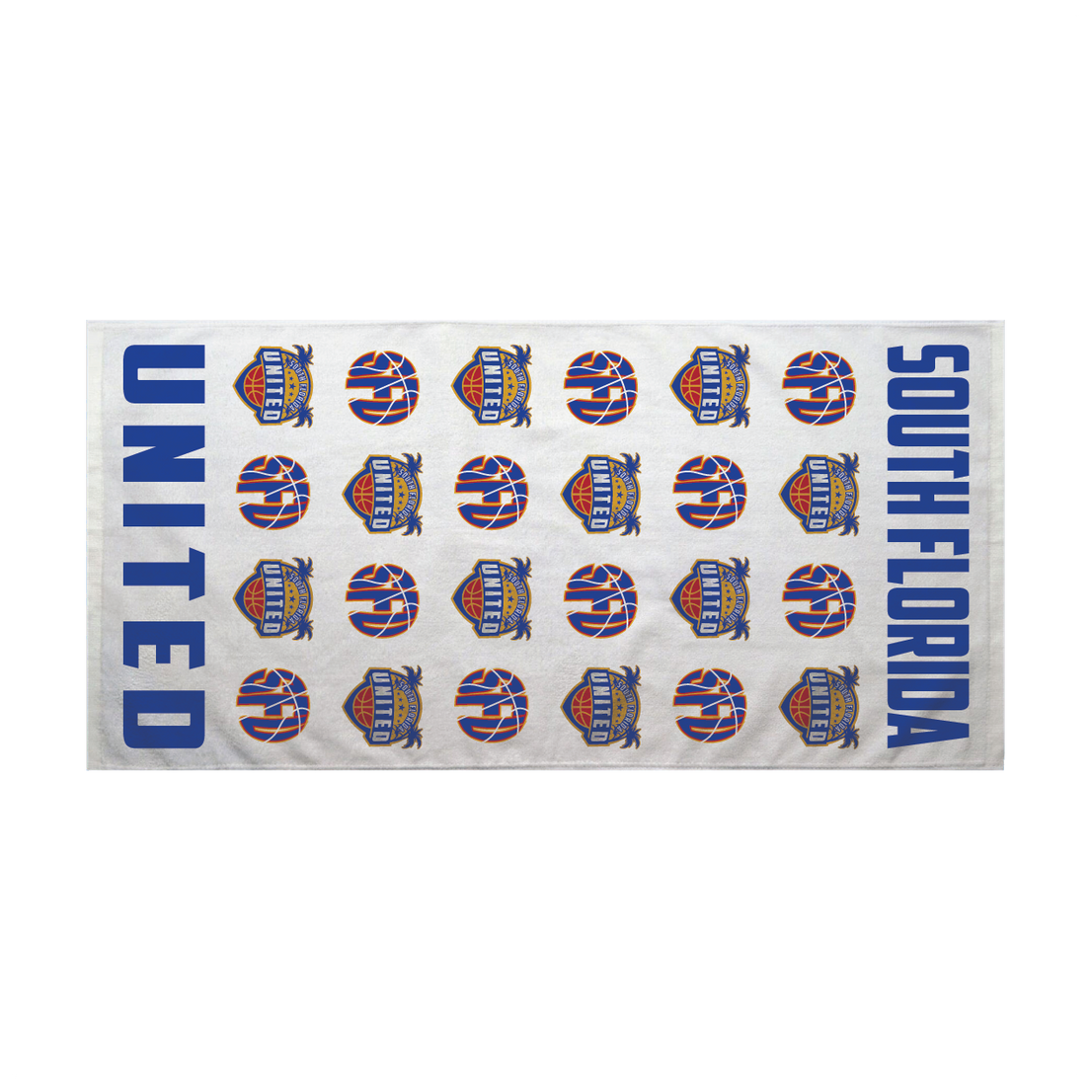 South Florida United All Over Print Bench Towel