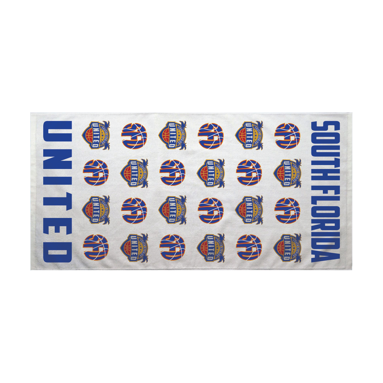South Florida United All Over Print Bench Towel
