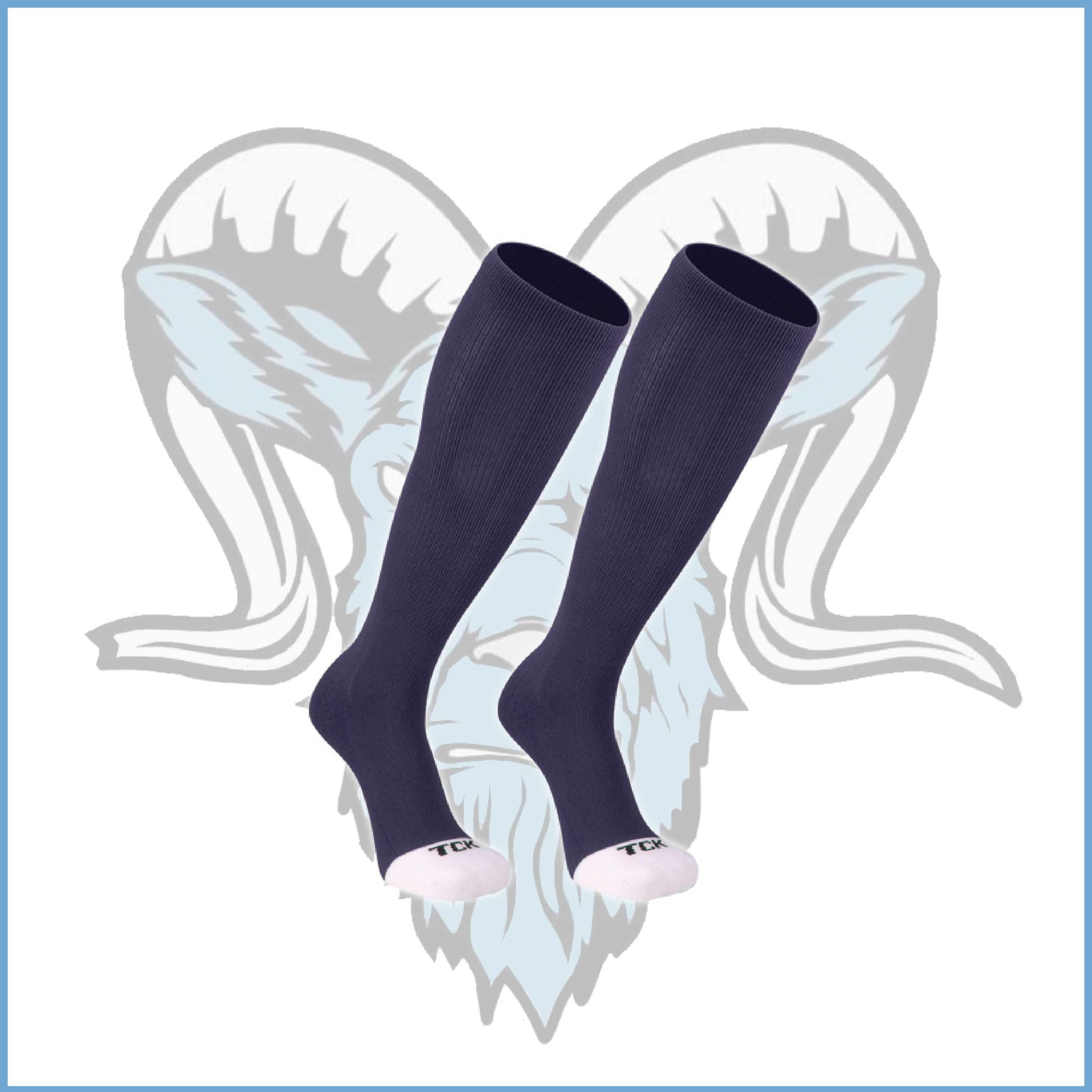 Billy Goats 11U Blue Navy Socks
