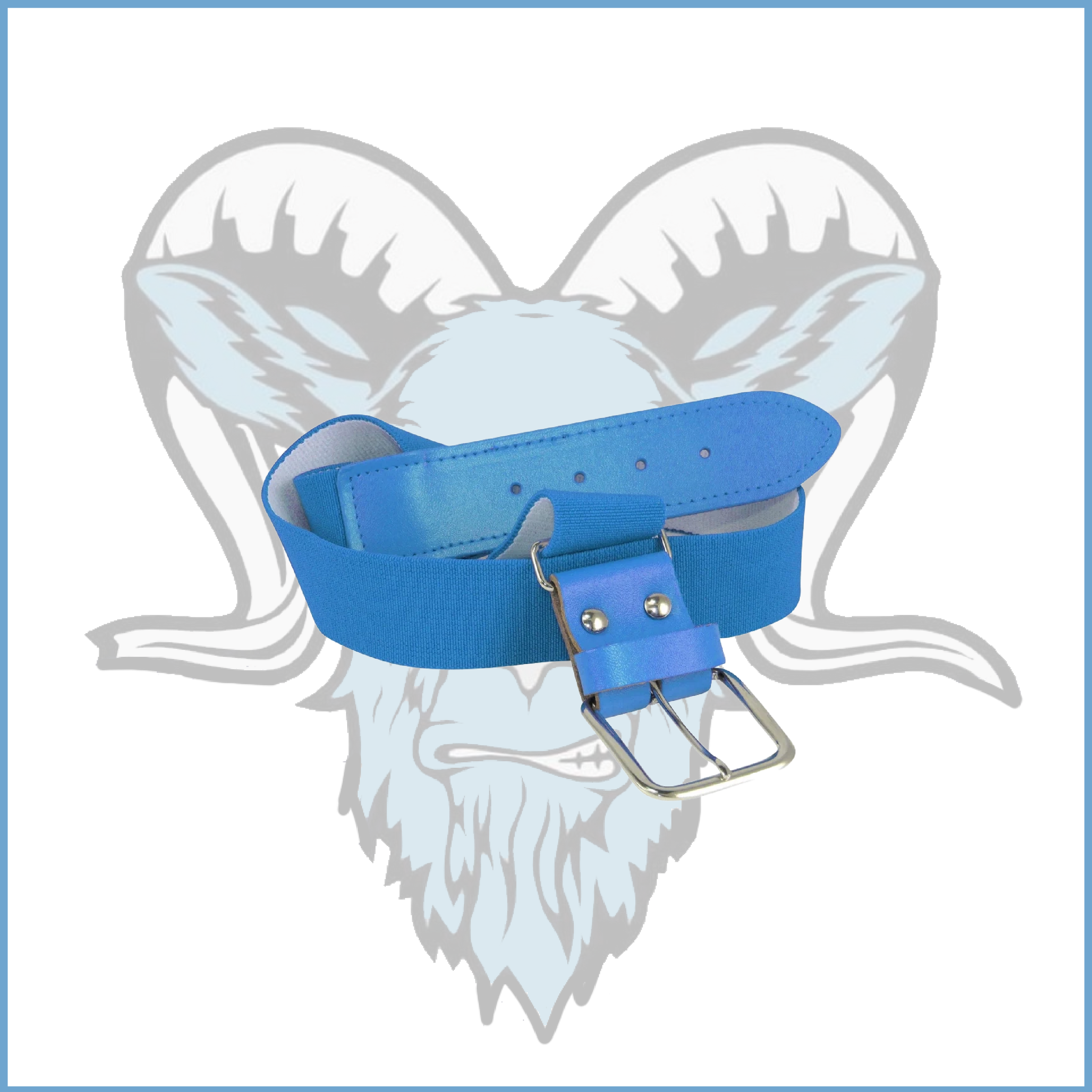 Billy Goats 11U White Light Blue Belt