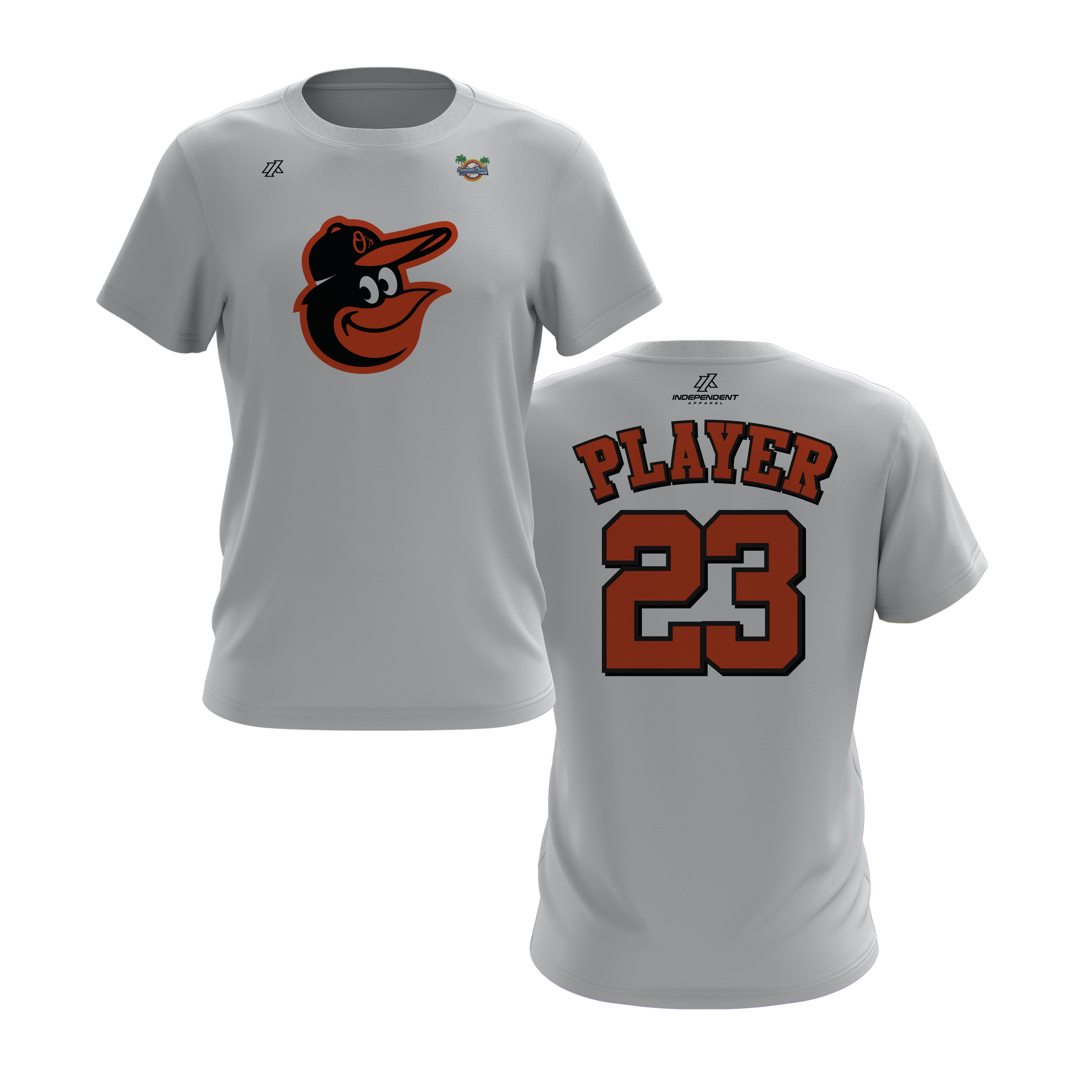 CCLL Orioles Bird Short Sleeve Shirt