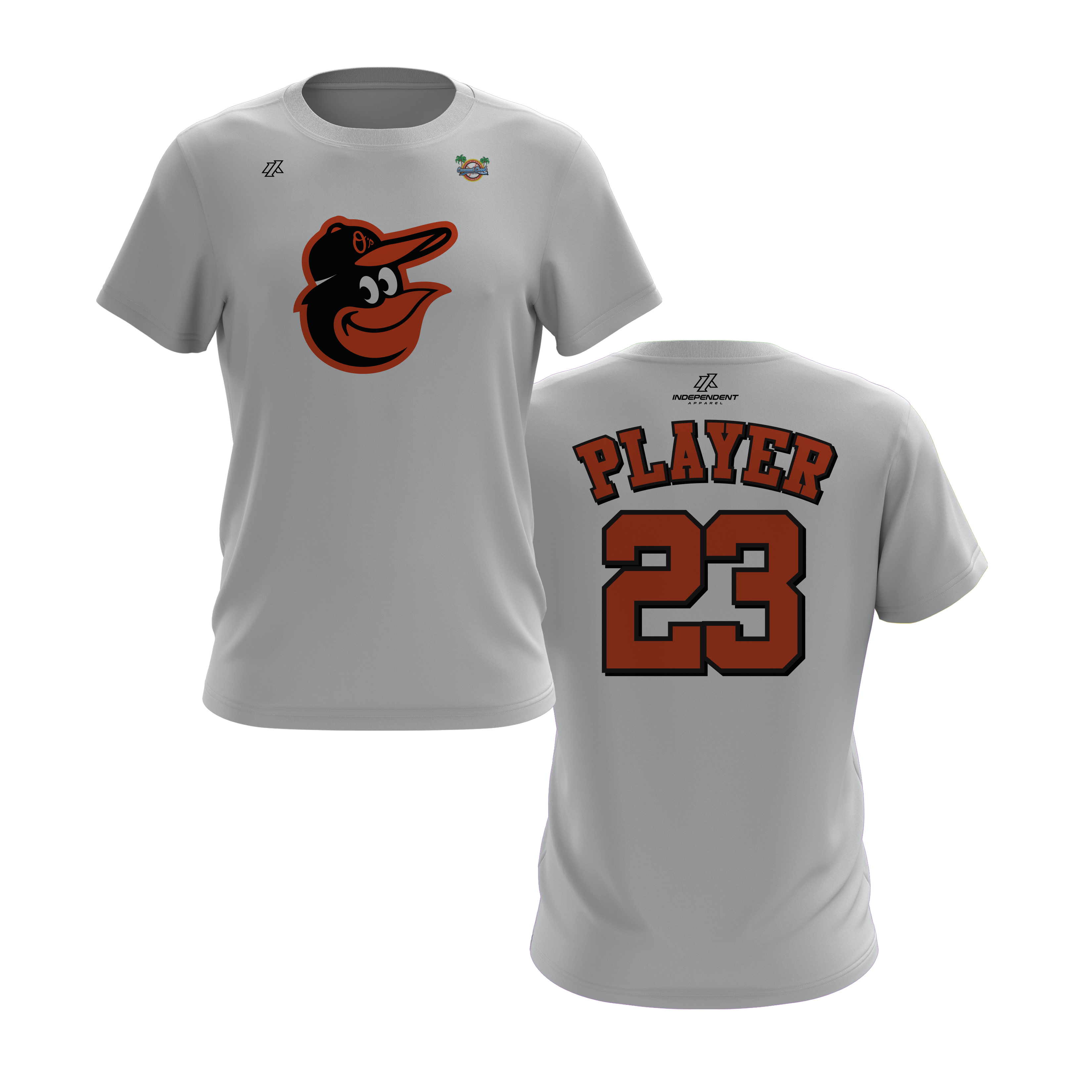 CCLL Orioles Bird Short Sleeve Shirt