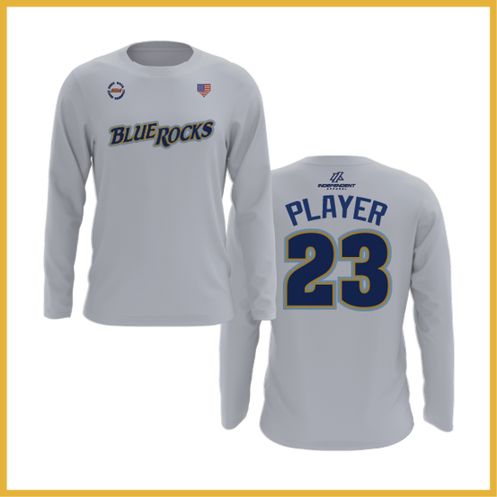 WBYB Fall '25 Blue Rocks Long Sleeve Shirt