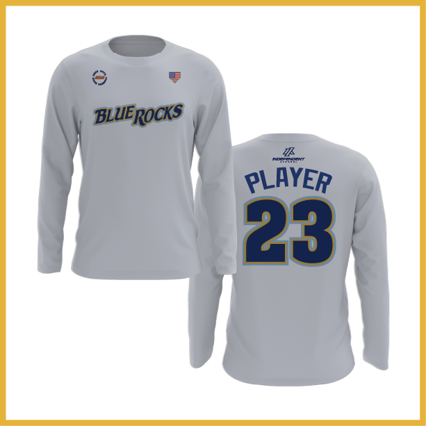WBYB Fall '25 Blue Rocks Long Sleeve Shirt