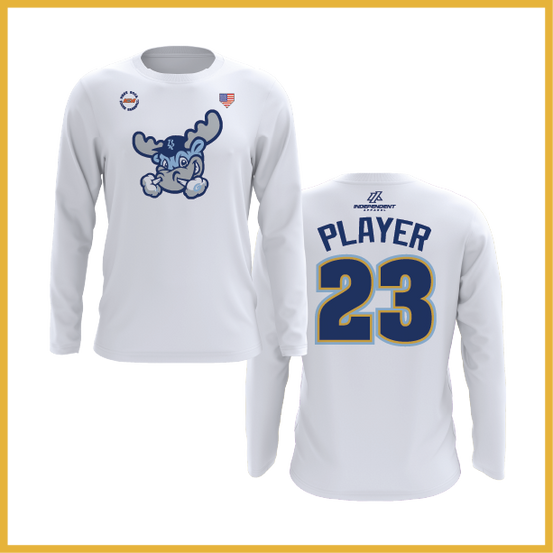 WBYB Fall '25 Blue Rocks Mascot Long Sleeve Shirt