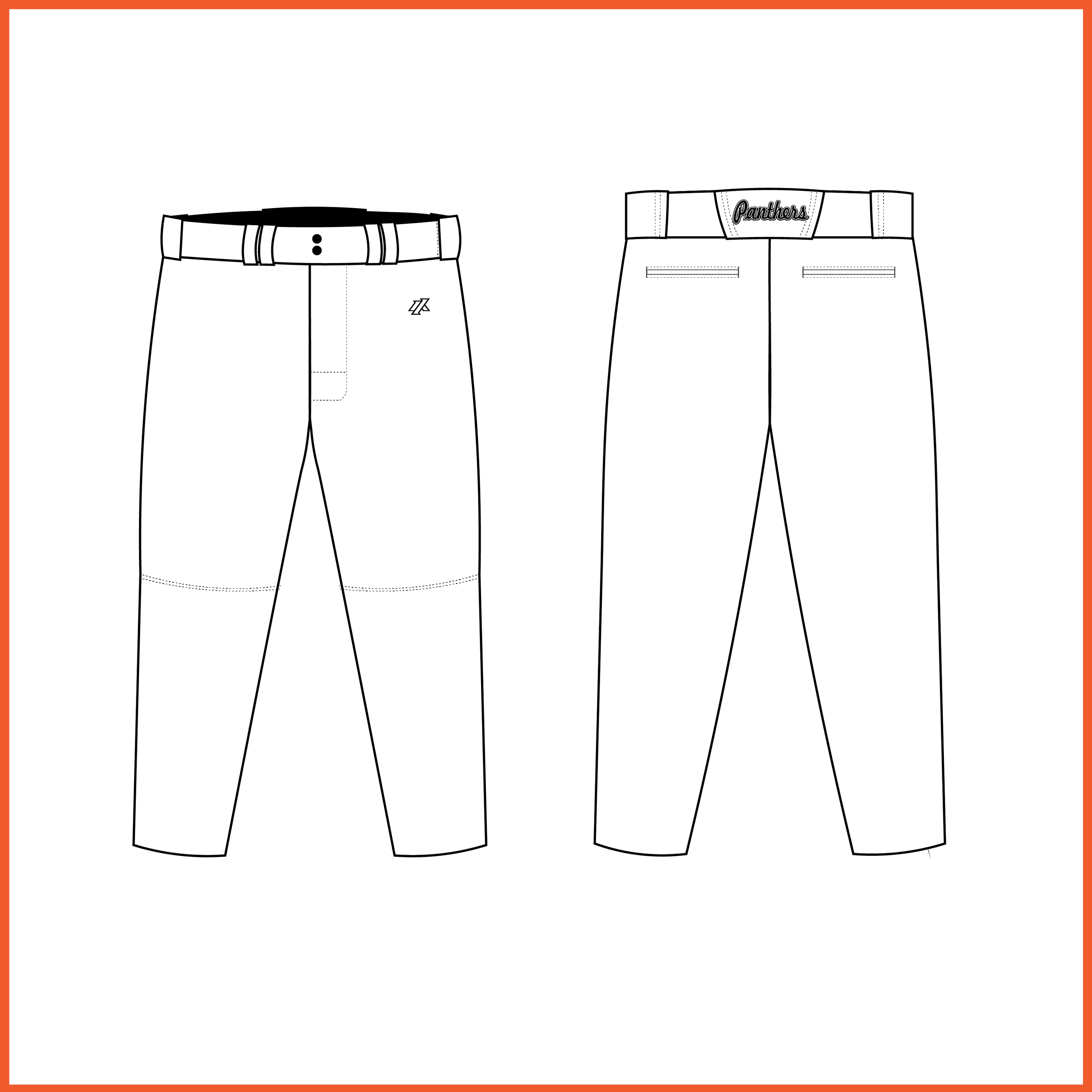 Garber 12U Solid White Pants or Knickers