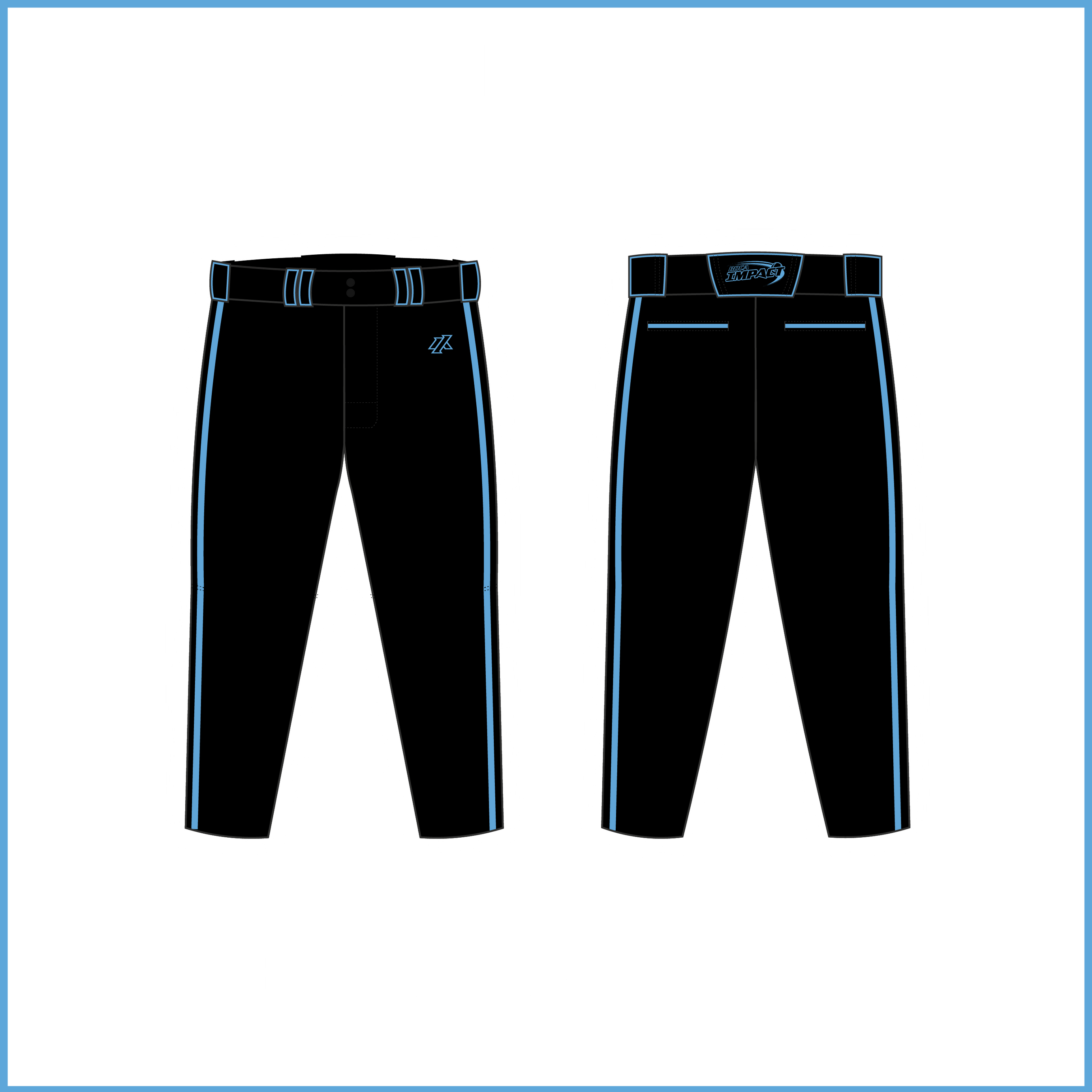 Brideau 12U Black Knickers