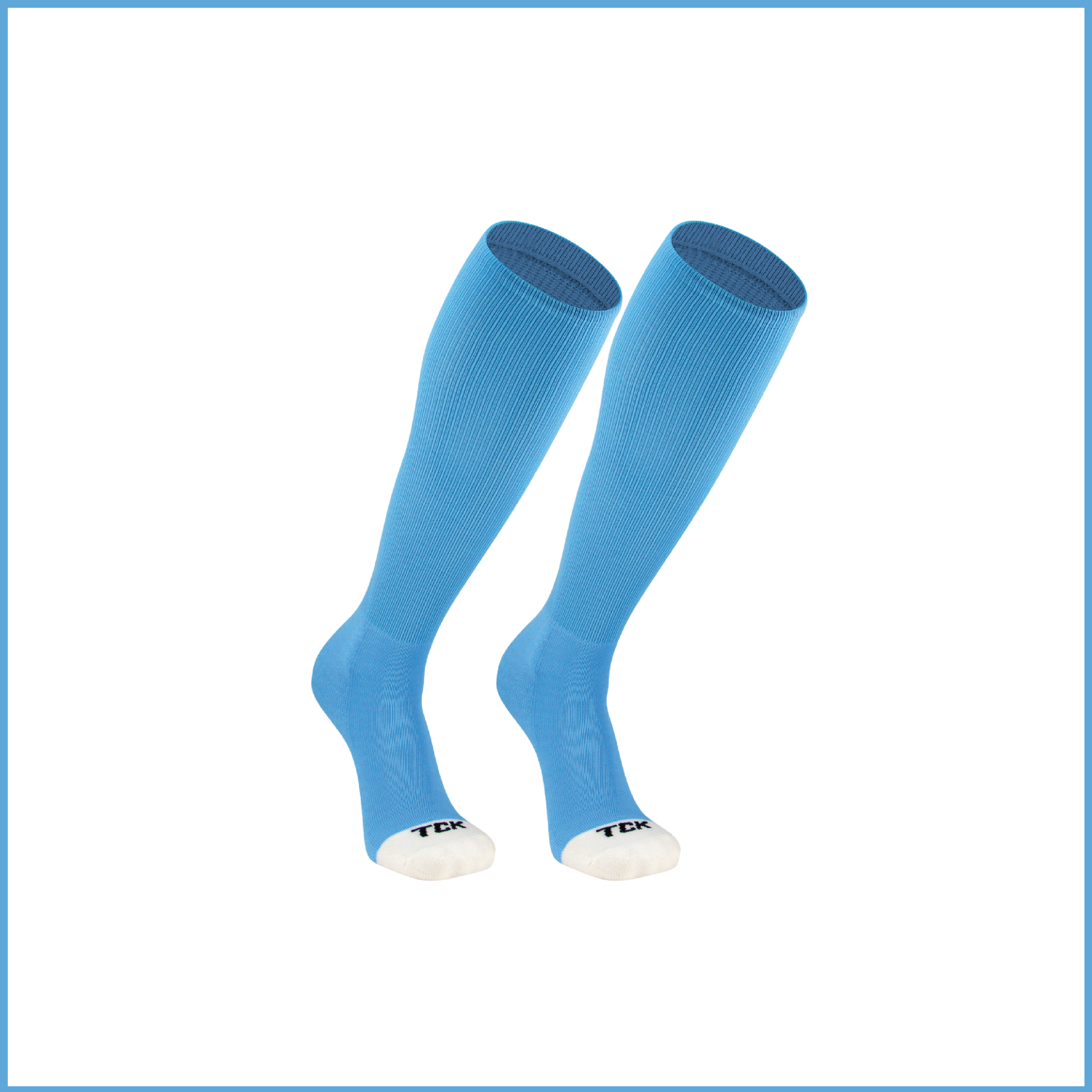 Yu 12U Light Blue Socks