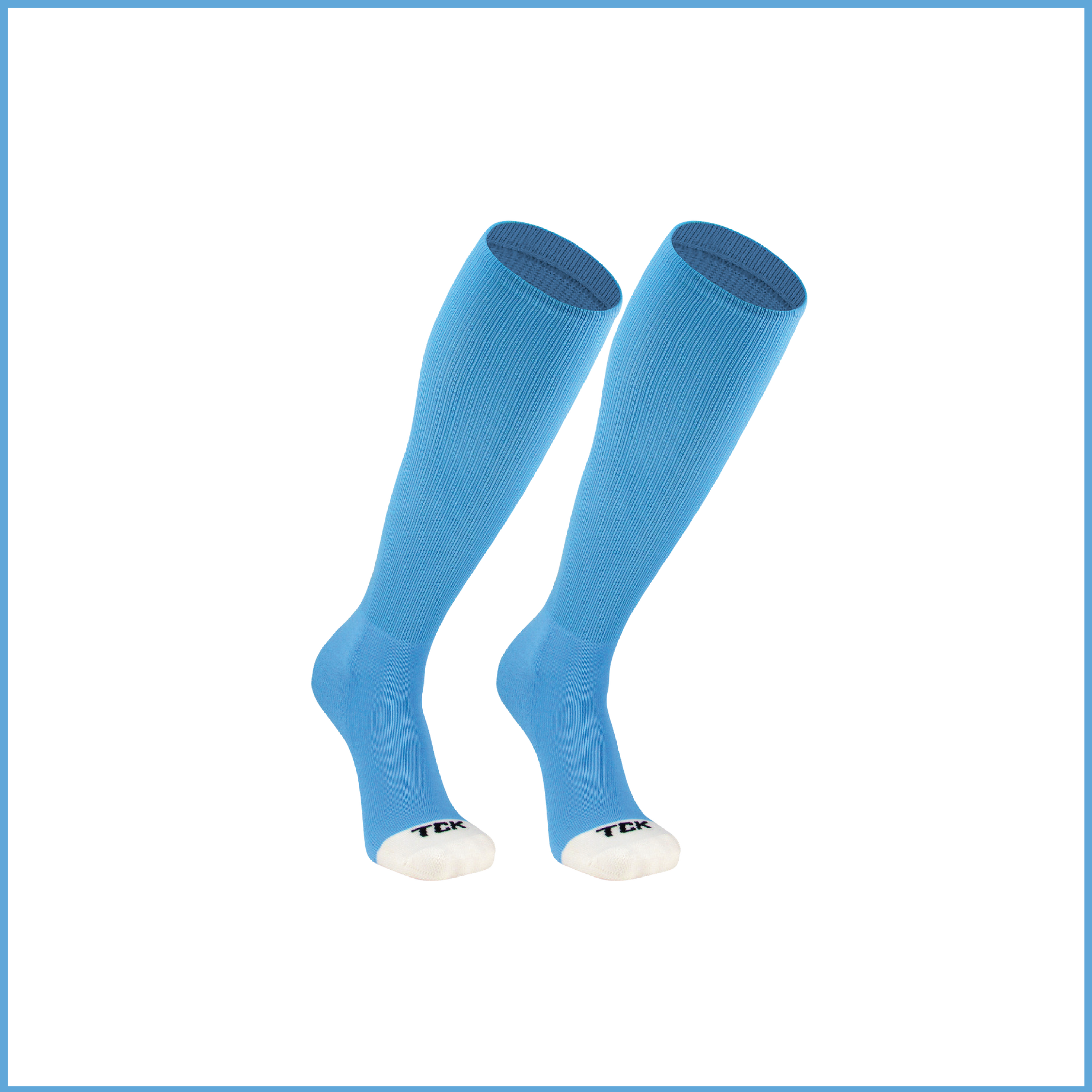 Yu 12U Light Blue Socks