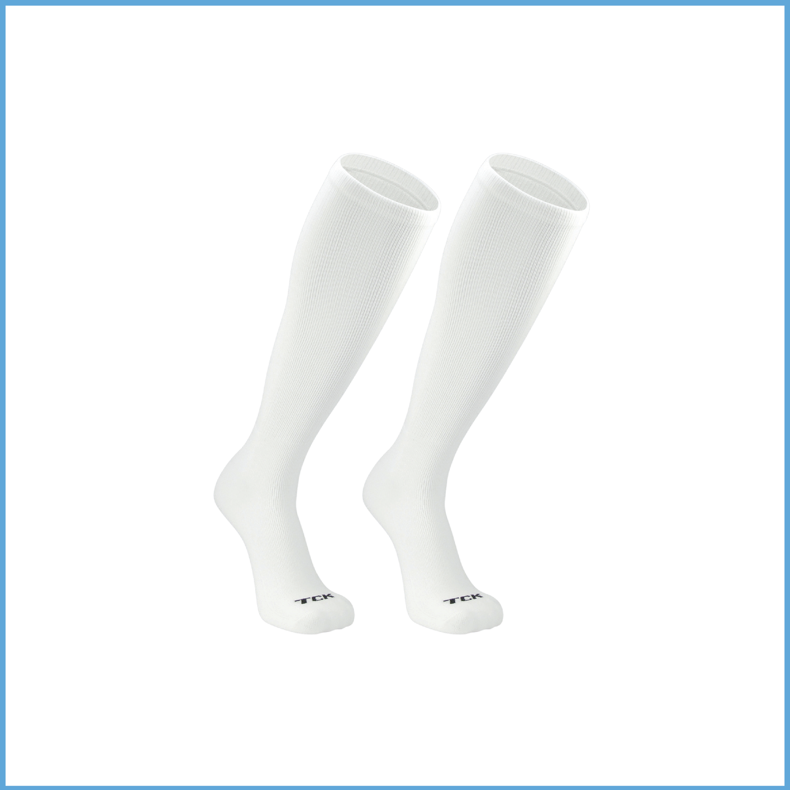 Yu 12U White Socks