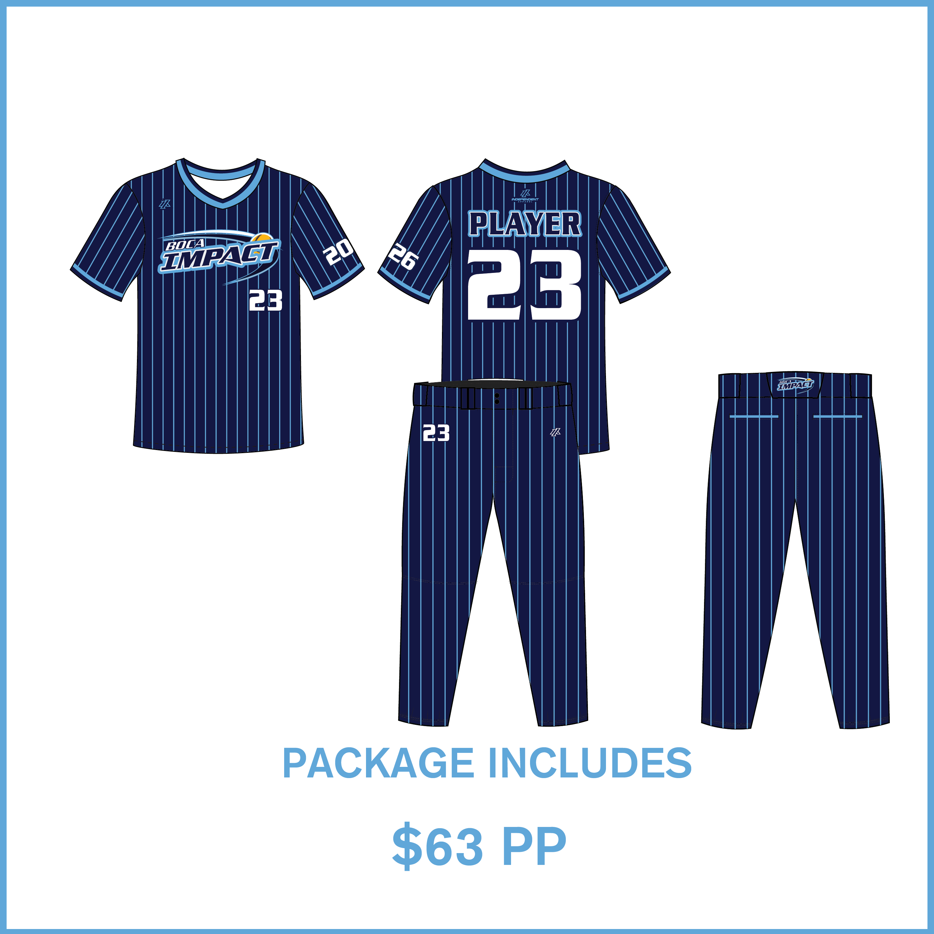 Byrd/Gollin 14U Returning Player Package